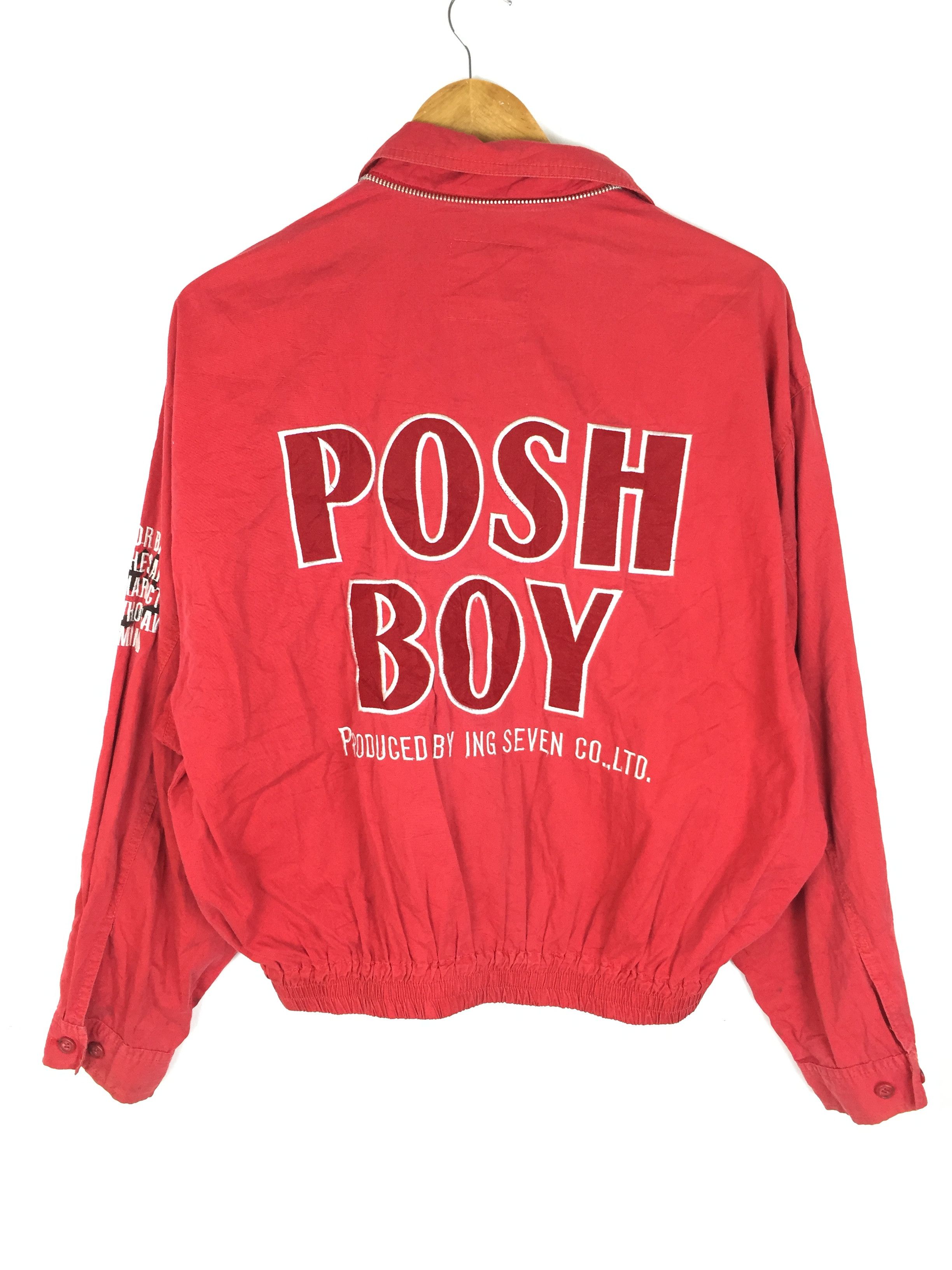 Japanese Brand POSH BOY Embroidered cargos light jacket Size US M / EU 48-50 / 2 - 3 Thumbnail