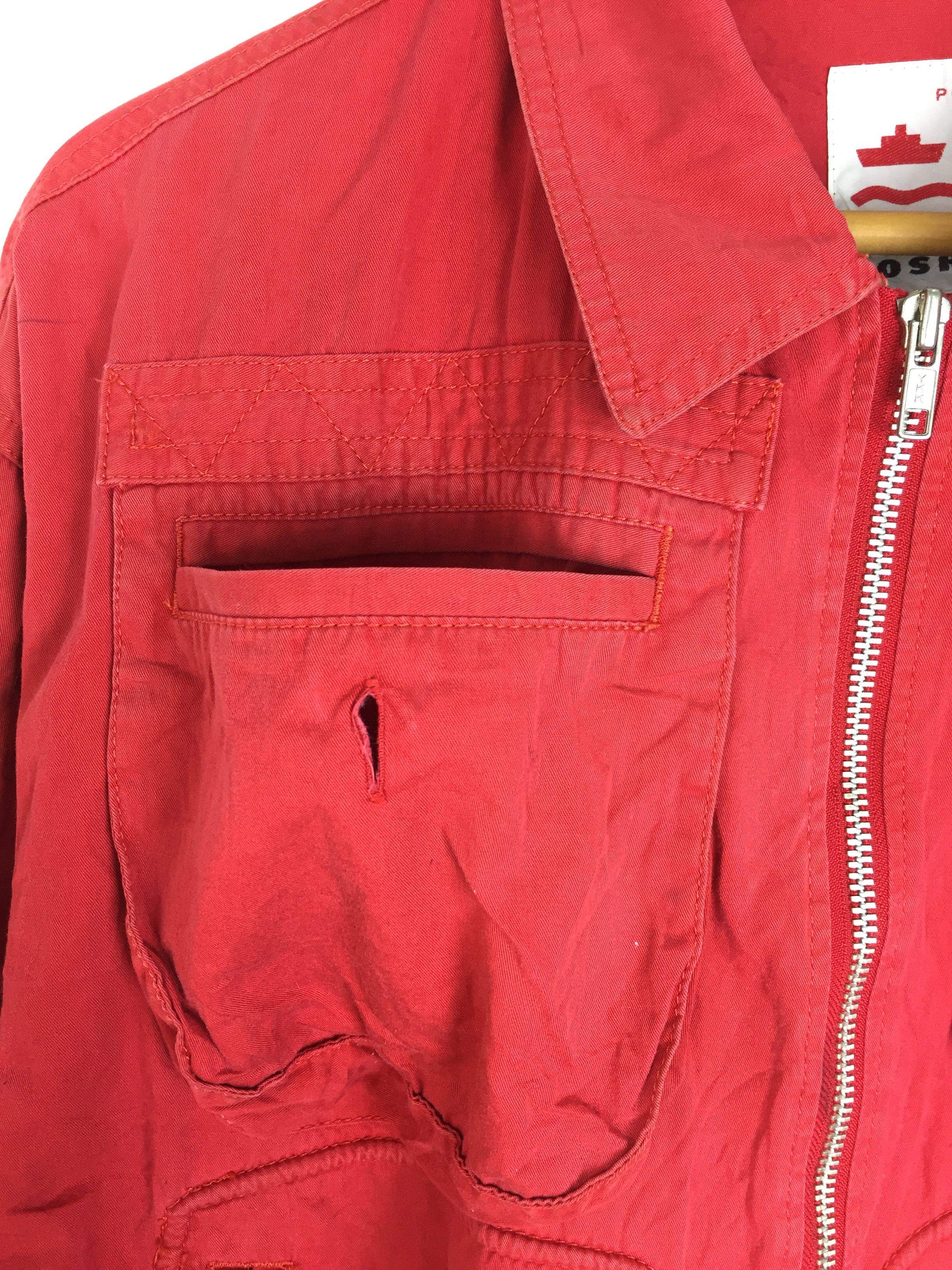Japanese Brand POSH BOY Embroidered cargos light jacket Size US M / EU 48-50 / 2 - 10 Thumbnail