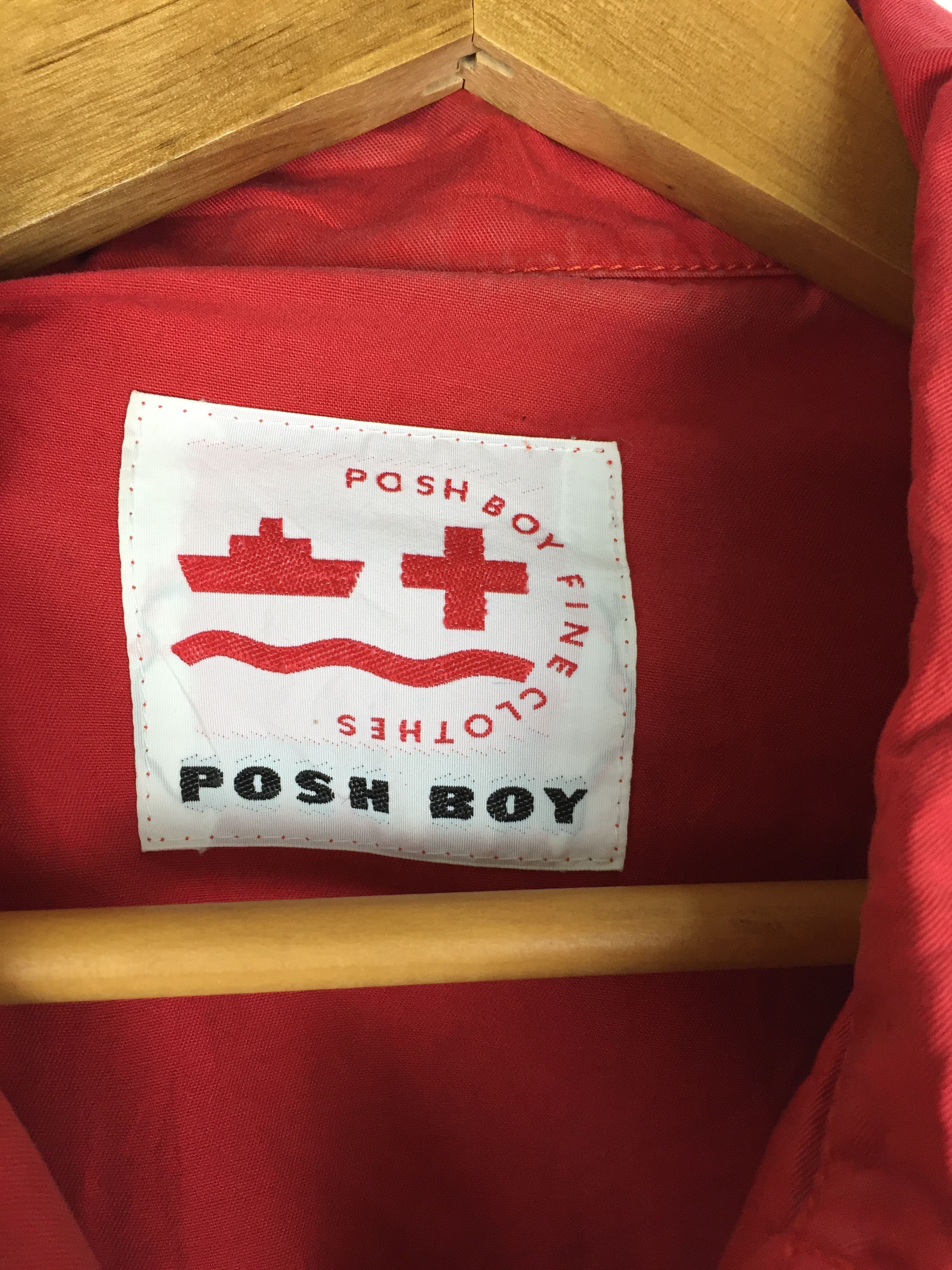 Japanese Brand POSH BOY Embroidered cargos light jacket Size US M / EU 48-50 / 2 - 13 Thumbnail