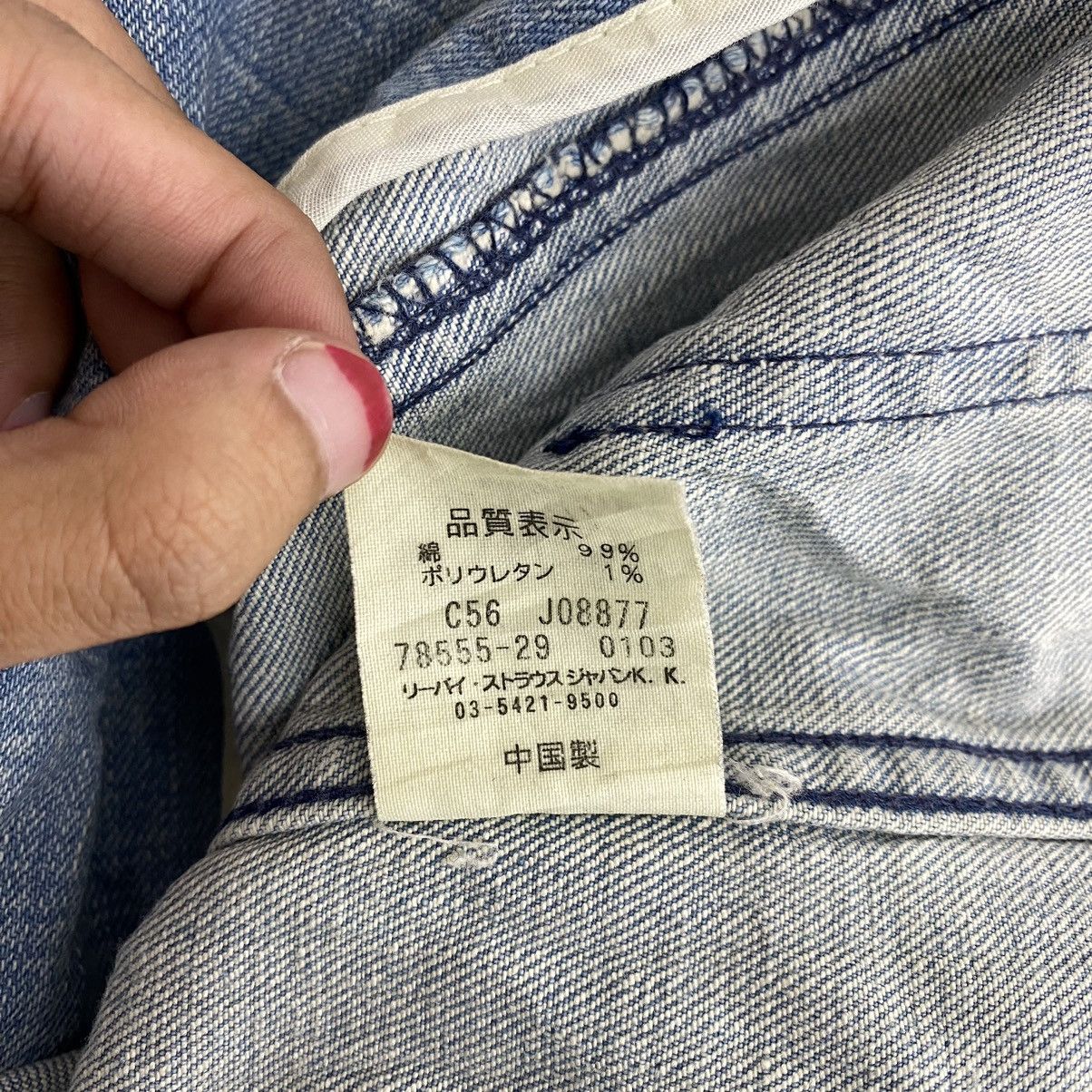 Levi's Vtg LEVIS STRAUSS & Co Motorcycle Pocket Fade Denim Jacket Size US S / EU 44-46 / 1 - 6 Thumbnail