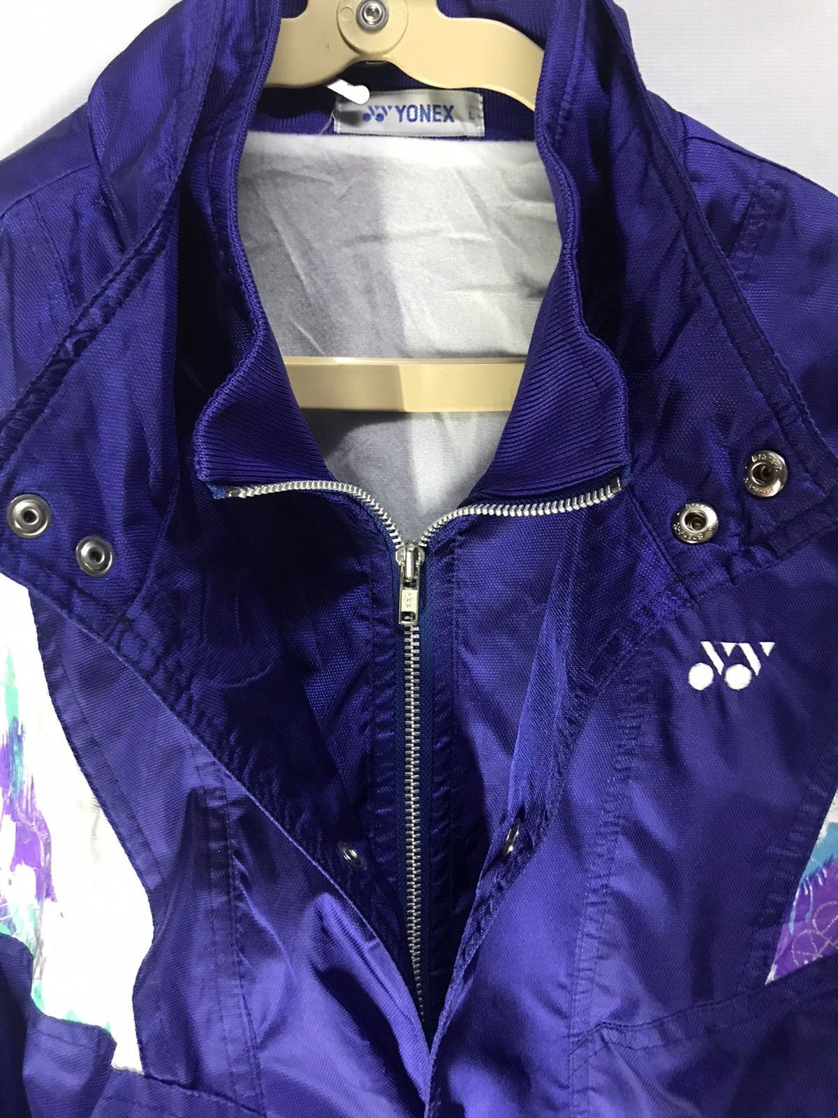 Japanese Brand × Vintage Vintage yonex two layer zipper jacket Size US L / EU 52-54 / 3 - 5 Thumbnail