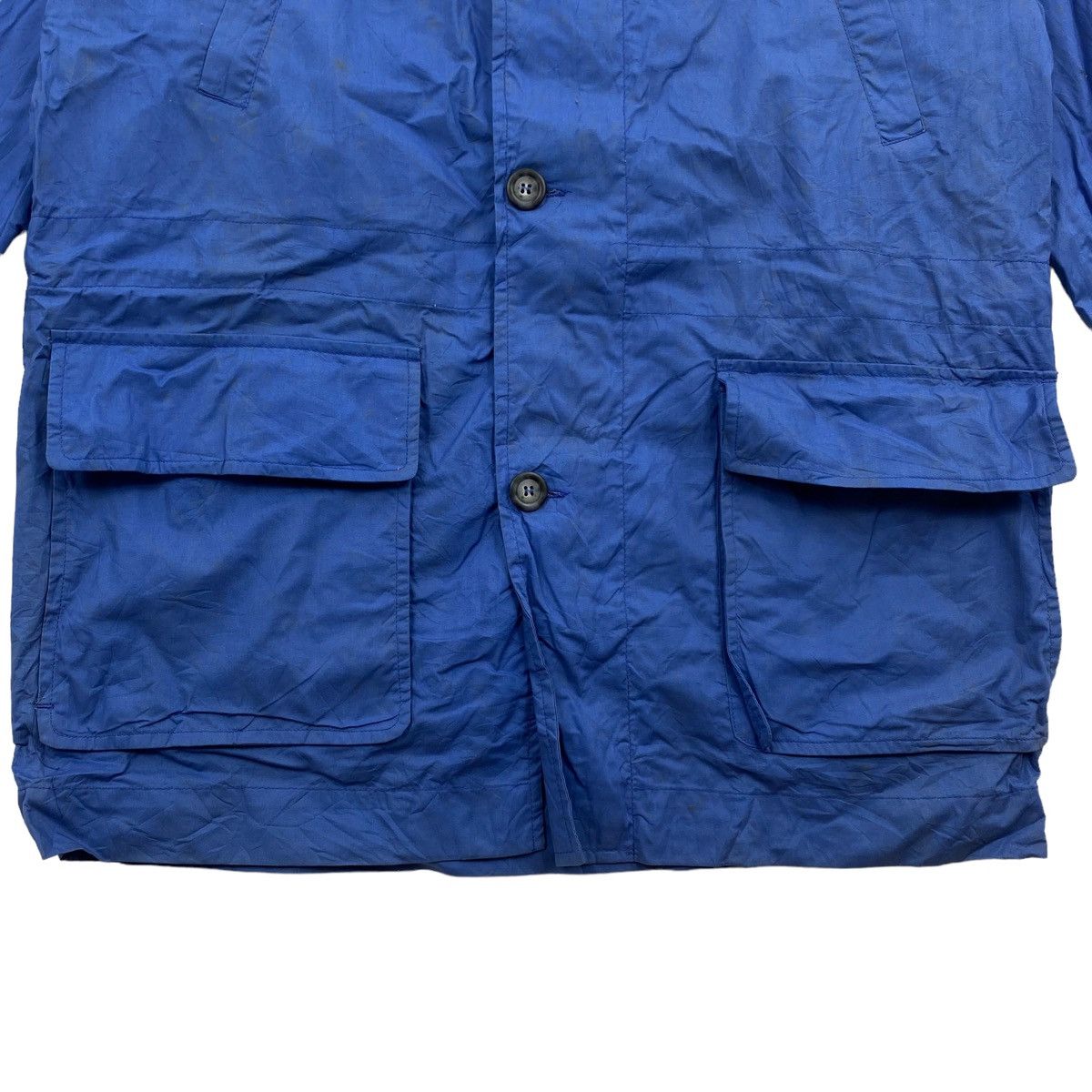 Vintage Vintage RODRIGO Italy Brand Work Wear Chore Blue Jacket Size US L / EU 52-54 / 3 - 3 Thumbnail