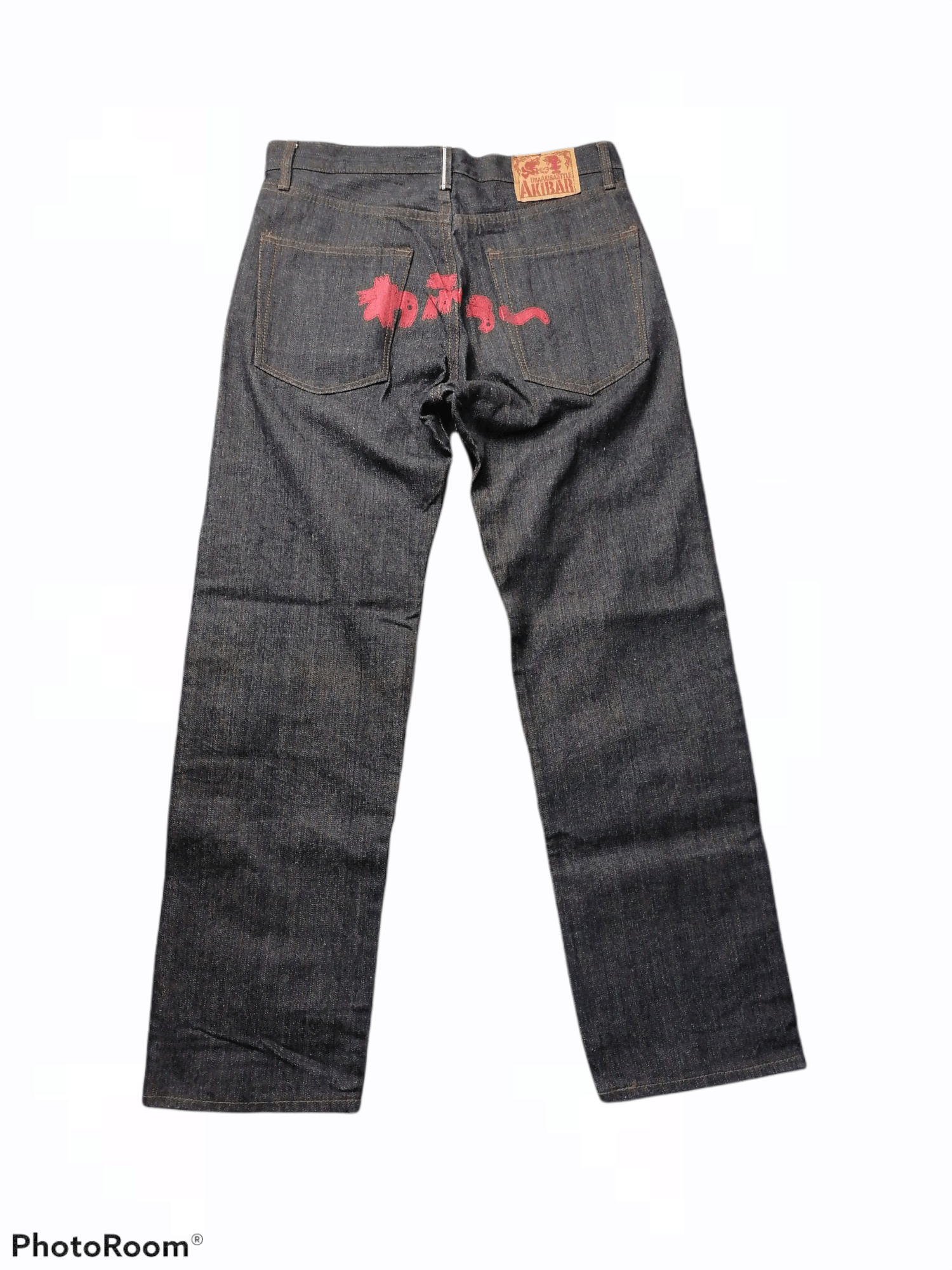 Japanese Brand ⚡Deadstock Akibar Momiji Heavy OZ Selvedge Denim Pants Size US 32 / EU 48 - 5 Thumbnail