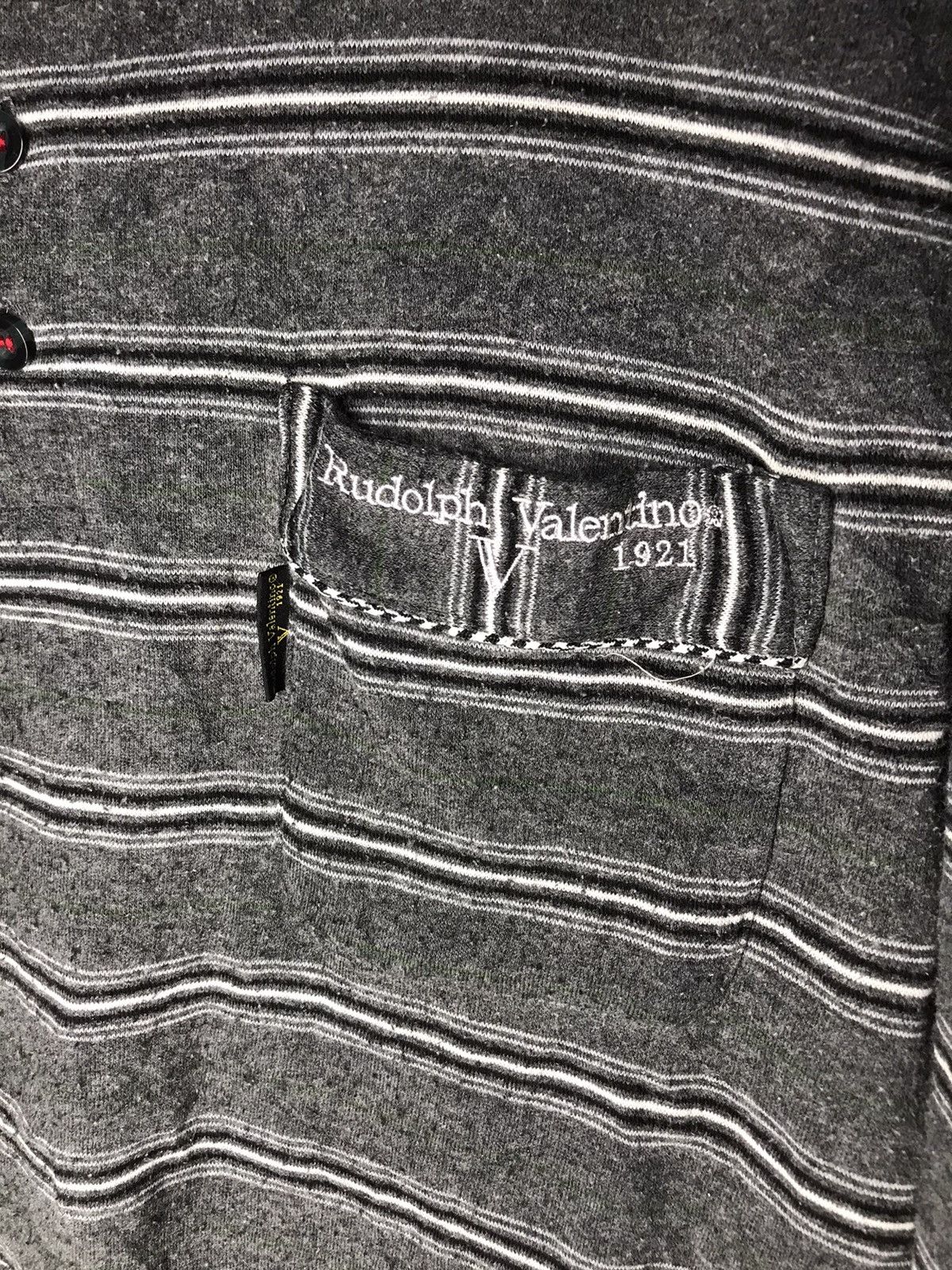 Valentino Rudolph Valentino stripe single pocket sweatshirt Size US M / EU 48-50 / 2 - 6 Thumbnail