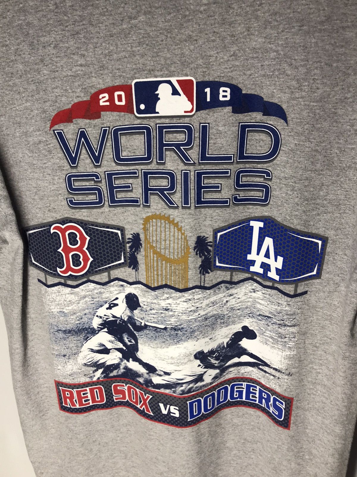 MLB Mlb World Series Red Sox vs dodgers Size US M / EU 48-50 / 2 - 3 Thumbnail