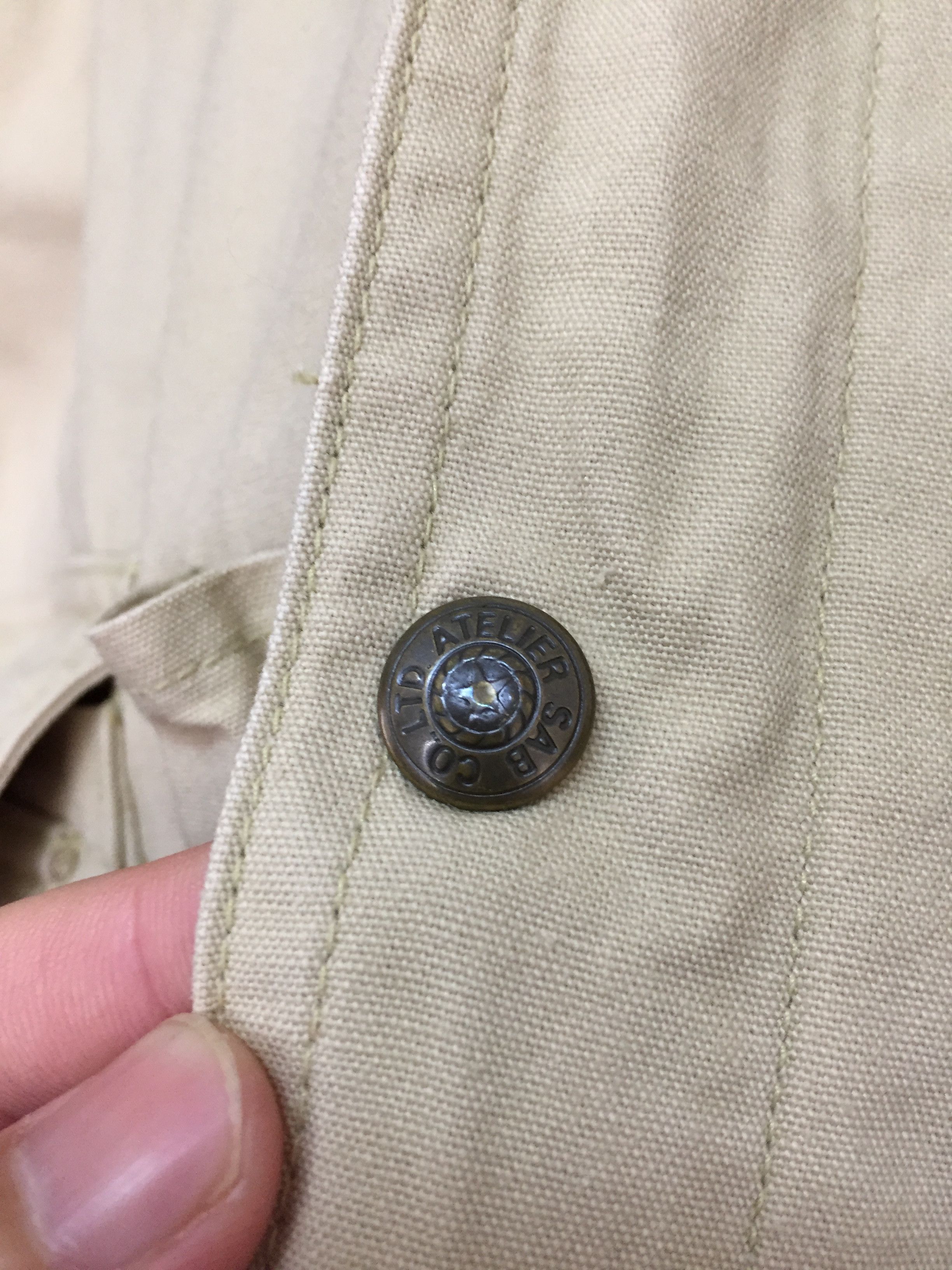 Japanese Brand 90's ASM Japan Multipocket tactical cargos jacket bondage Size US M / EU 48-50 / 2 - 8 Thumbnail