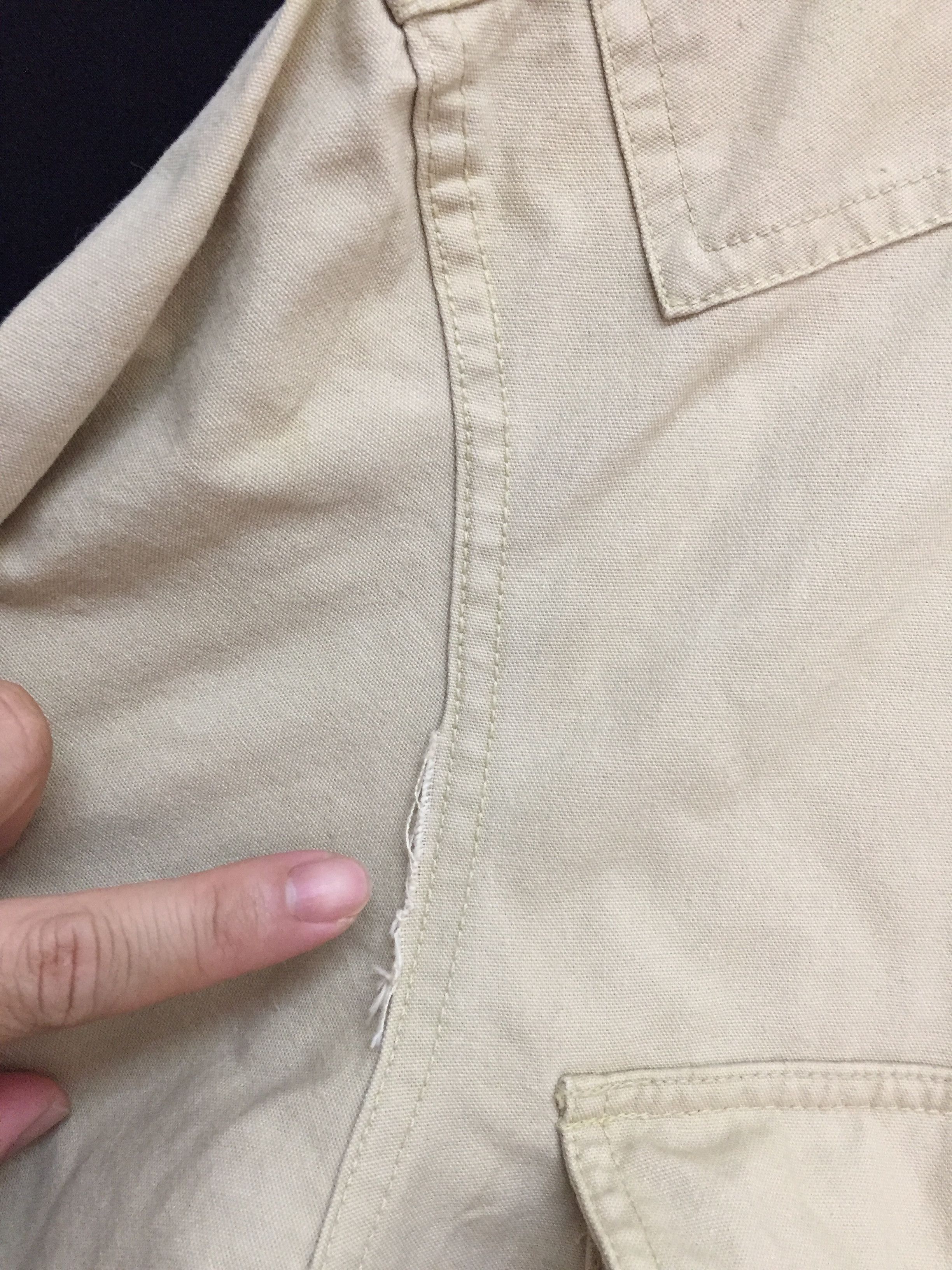 Japanese Brand 90's ASM Japan Multipocket tactical cargos jacket bondage Size US M / EU 48-50 / 2 - 13 Thumbnail