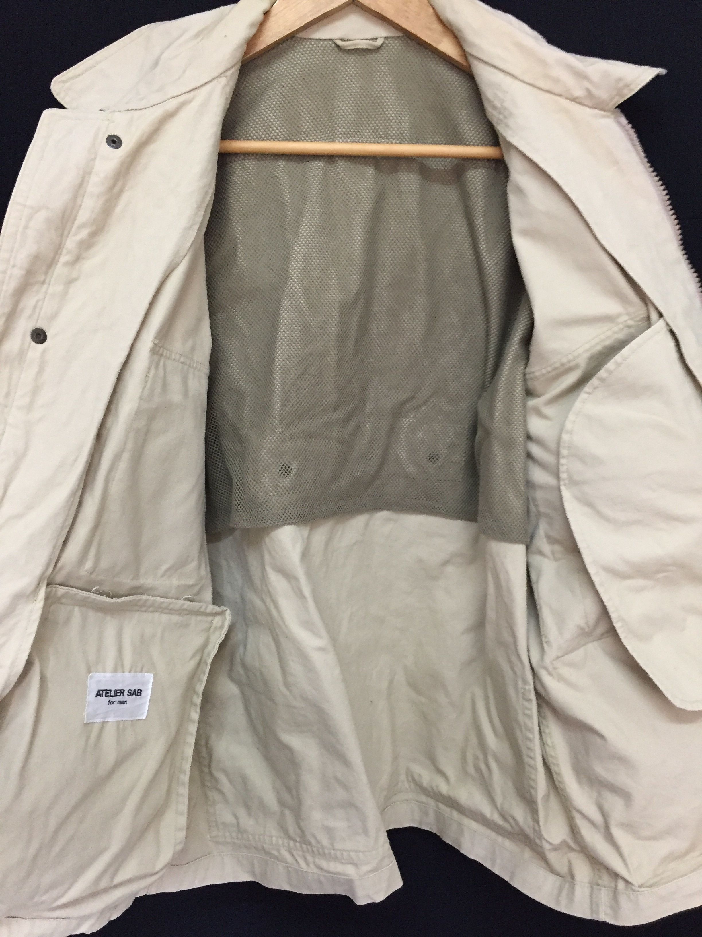 Japanese Brand 90's ASM Japan Multipocket tactical cargos jacket bondage Size US M / EU 48-50 / 2 - 15 Thumbnail