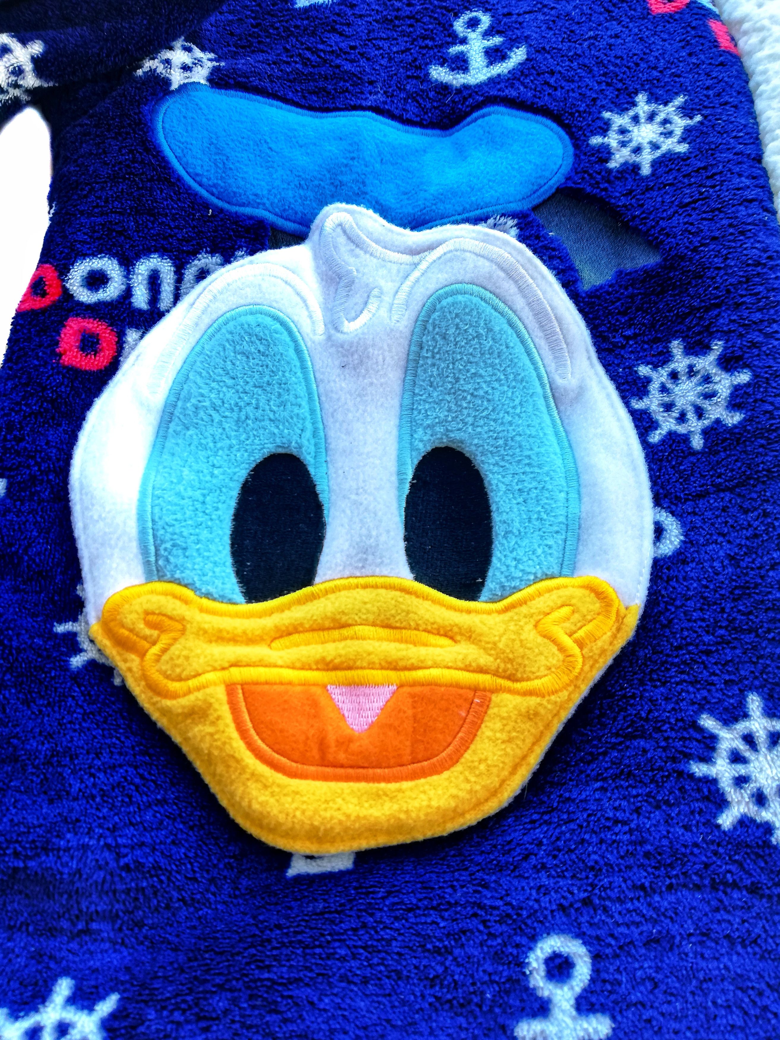 Disney × Japanese Brand 🔥Japanese Style Kimono Fleece Donald Duck Jacket🔥 Size US L / EU 52-54 / 3 - 4 Thumbnail