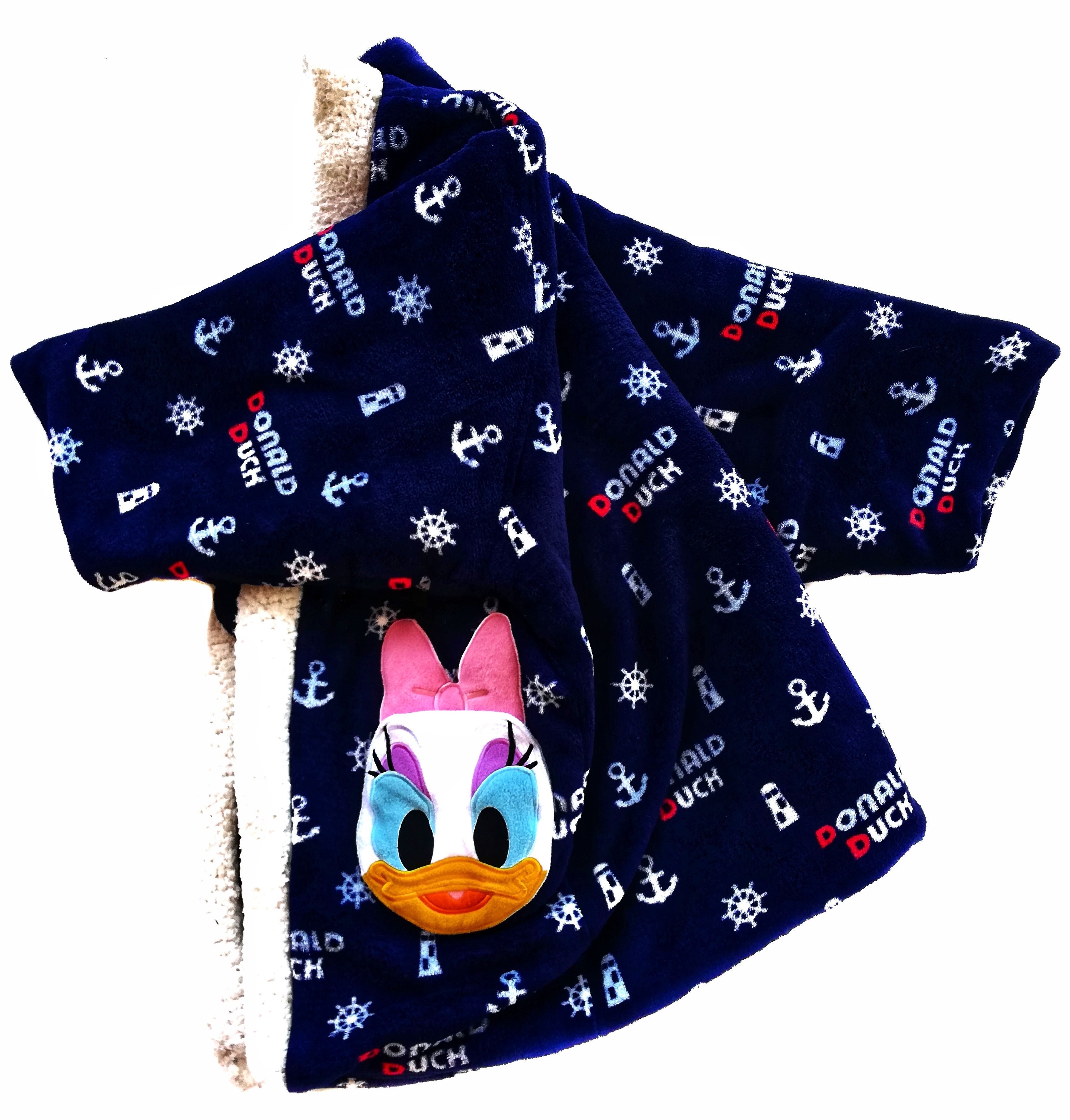 Disney × Japanese Brand 🔥Japanese Style Kimono Fleece Donald Duck Jacket🔥 Size US L / EU 52-54 / 3 - 7 Thumbnail