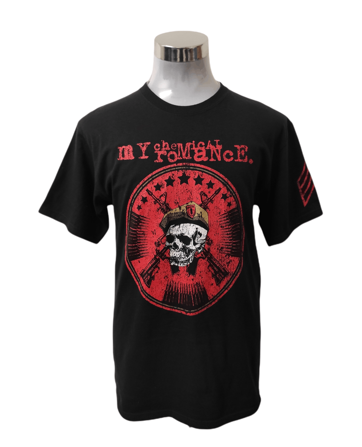 Gildan MY CHEMICAL ROMANCE Band T-shirt, Men's L size cotton black type Vintage Second Hand