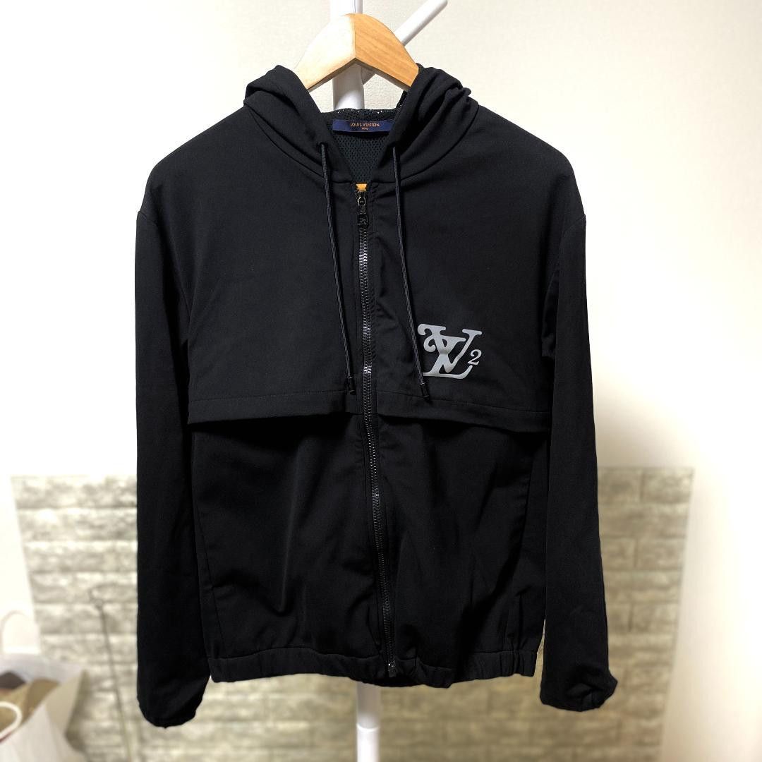 Louis Vuitton NIGO HUMAN MADE Louis Vuitton Zip Up Hoodie Black M | Grailed