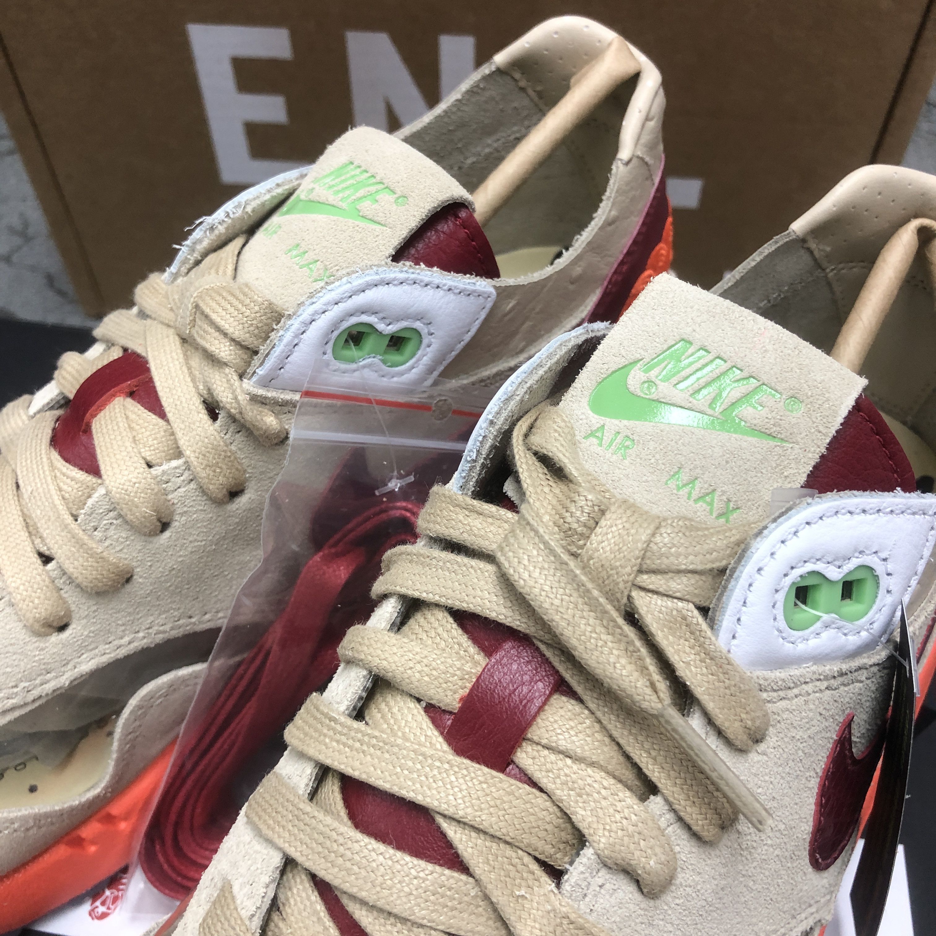 CLOT × Nike NIKE x CLOT AIR MAX 1 “KISS OF DEATH” 2021 vers. Size US 9 / EU 42 - 8 Thumbnail
