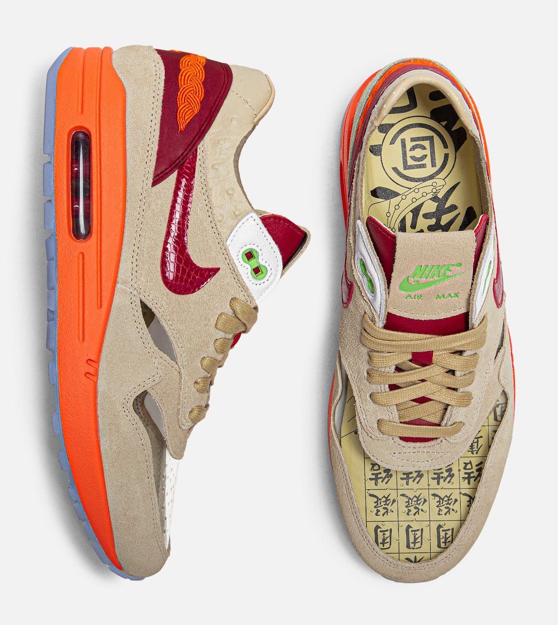 NIKE x CLOT AIR MAX 1 “KISS OF DEATH” 2021 vers.