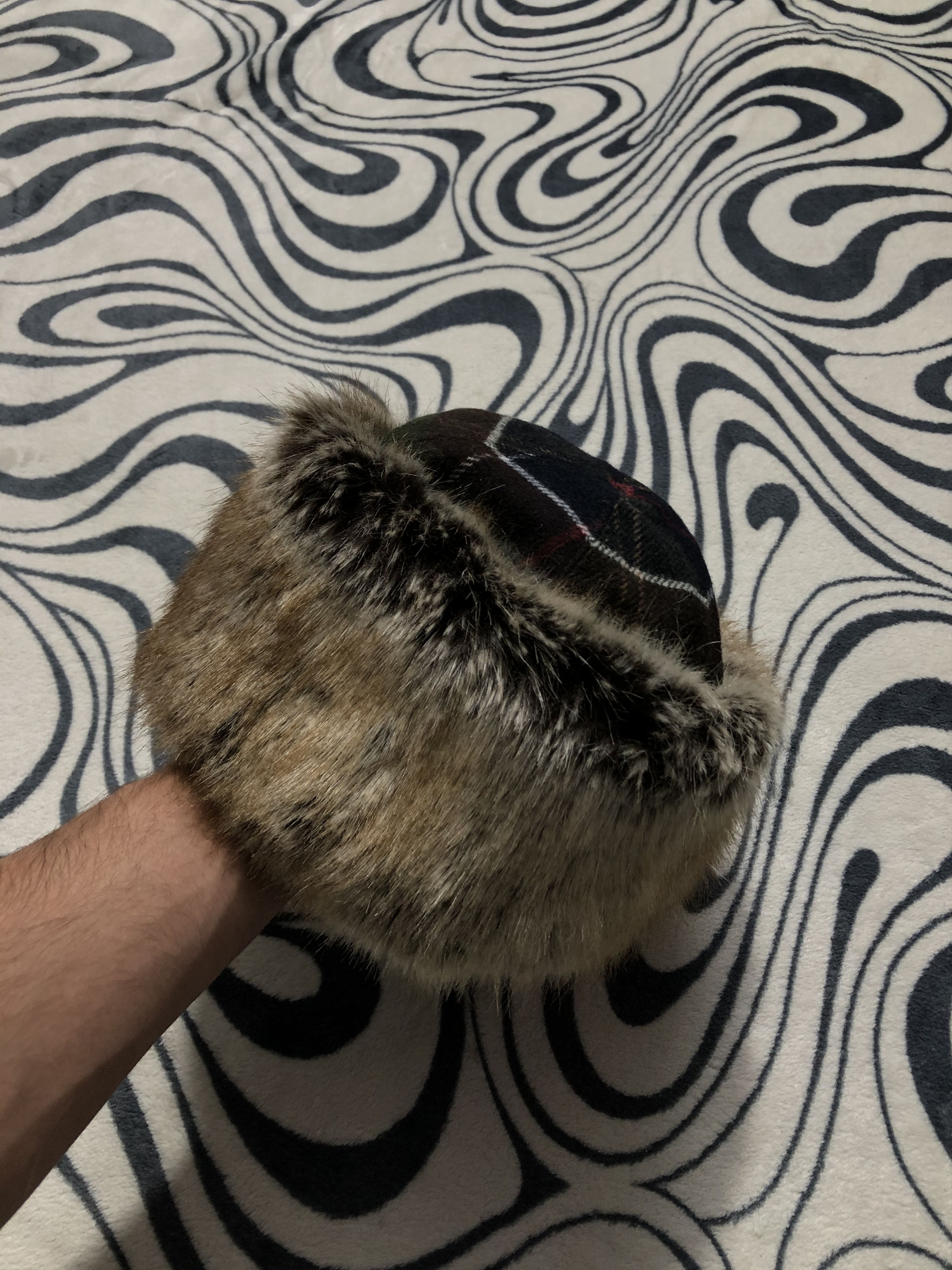 Barbour Barbour Mohair Fur Hat Size ONE SIZE - 4 Thumbnail