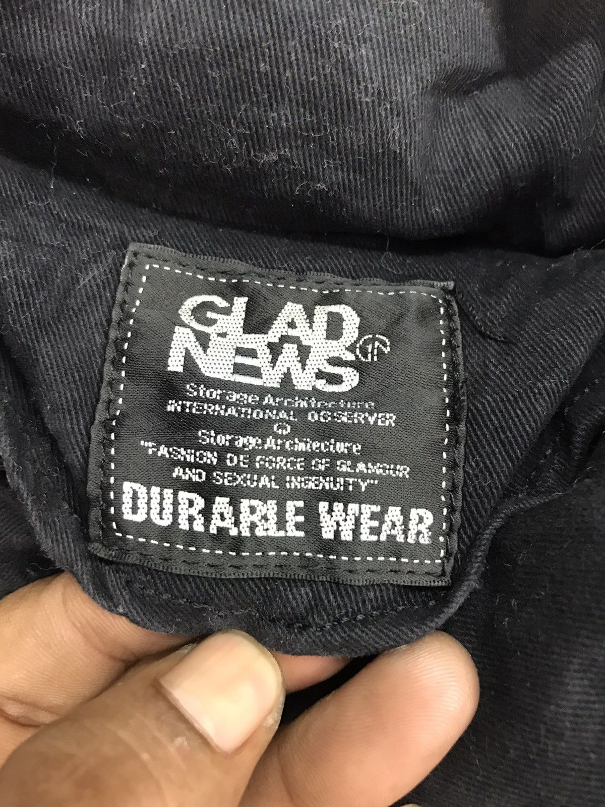 Japanese Brand × Seditionaries Glad news Zipper jacket star printed hidden hoodie Size US M / EU 48-50 / 2 - 3 Thumbnail