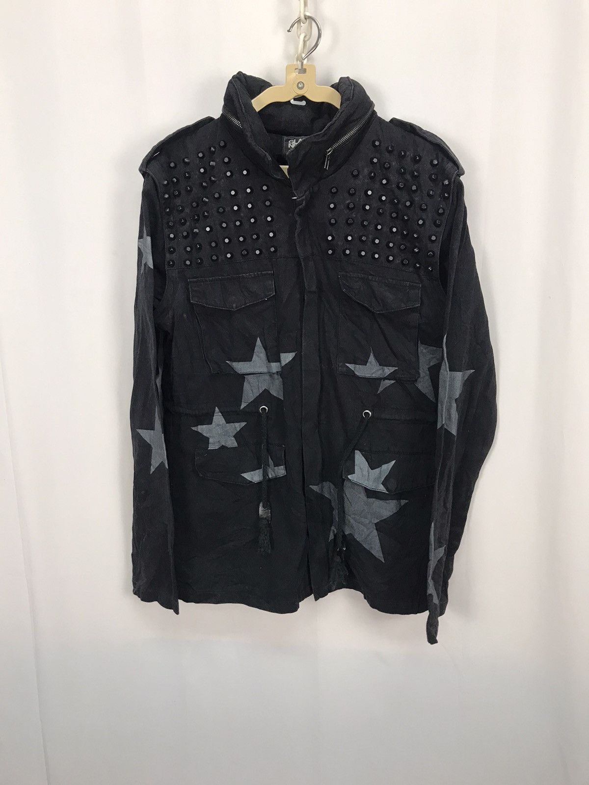 Japanese Brand × Seditionaries Glad news Zipper jacket star printed hidden hoodie Size US M / EU 48-50 / 2 - 6 Thumbnail