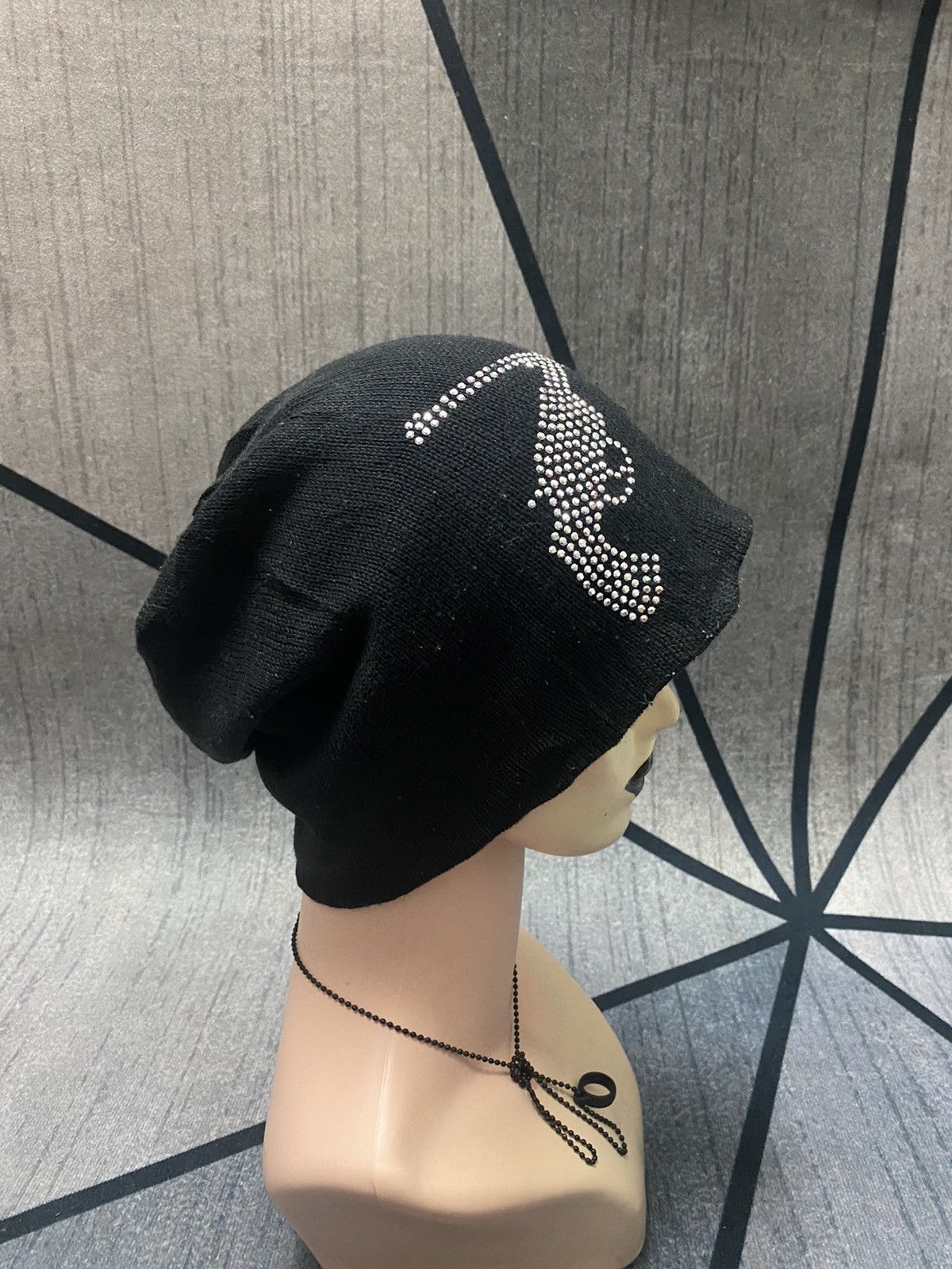 Japanese Brand Sparkling Gun Logo Beanie big Size Hat Size ONE SIZE - 3 Thumbnail