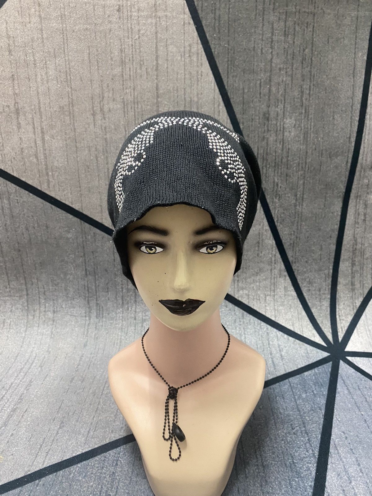 Japanese Brand Sparkling Gun Logo Beanie big Size Hat Size ONE SIZE - 2 Thumbnail