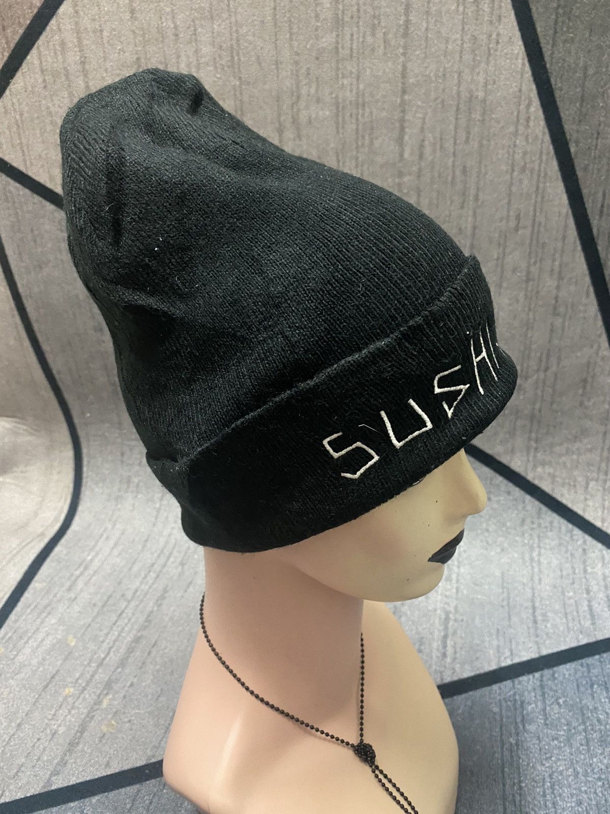 Japanese Brand SUSHI GANG Japanese Brand Embroidered Logo Beanie Hat Size ONE SIZE - 2 Thumbnail