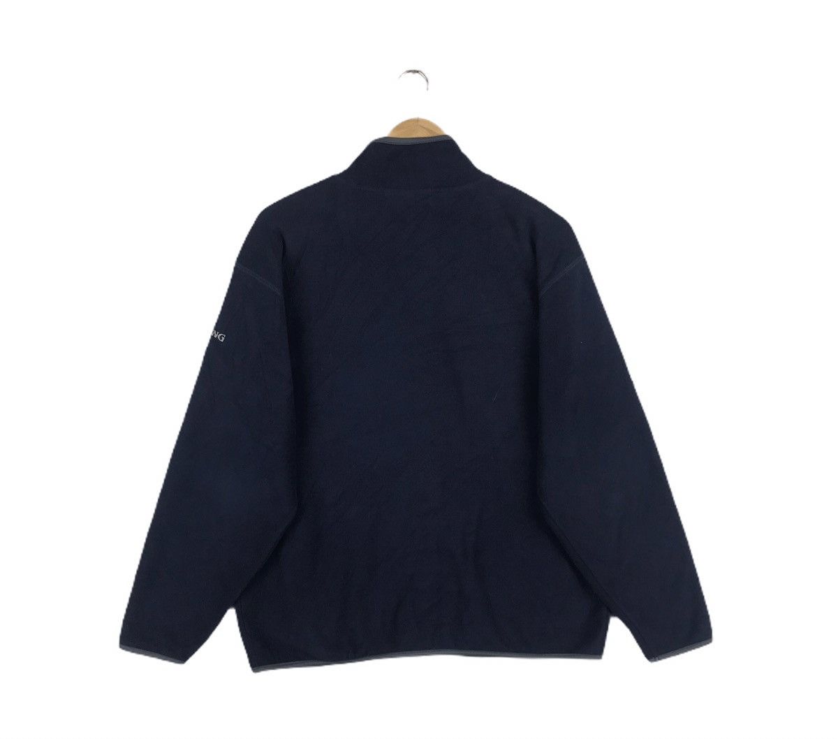 Spalding Vintage Spalding Small Logo Large Size Fleece Zip Up Jacket Size US L / EU 52-54 / 3 - 3 Thumbnail