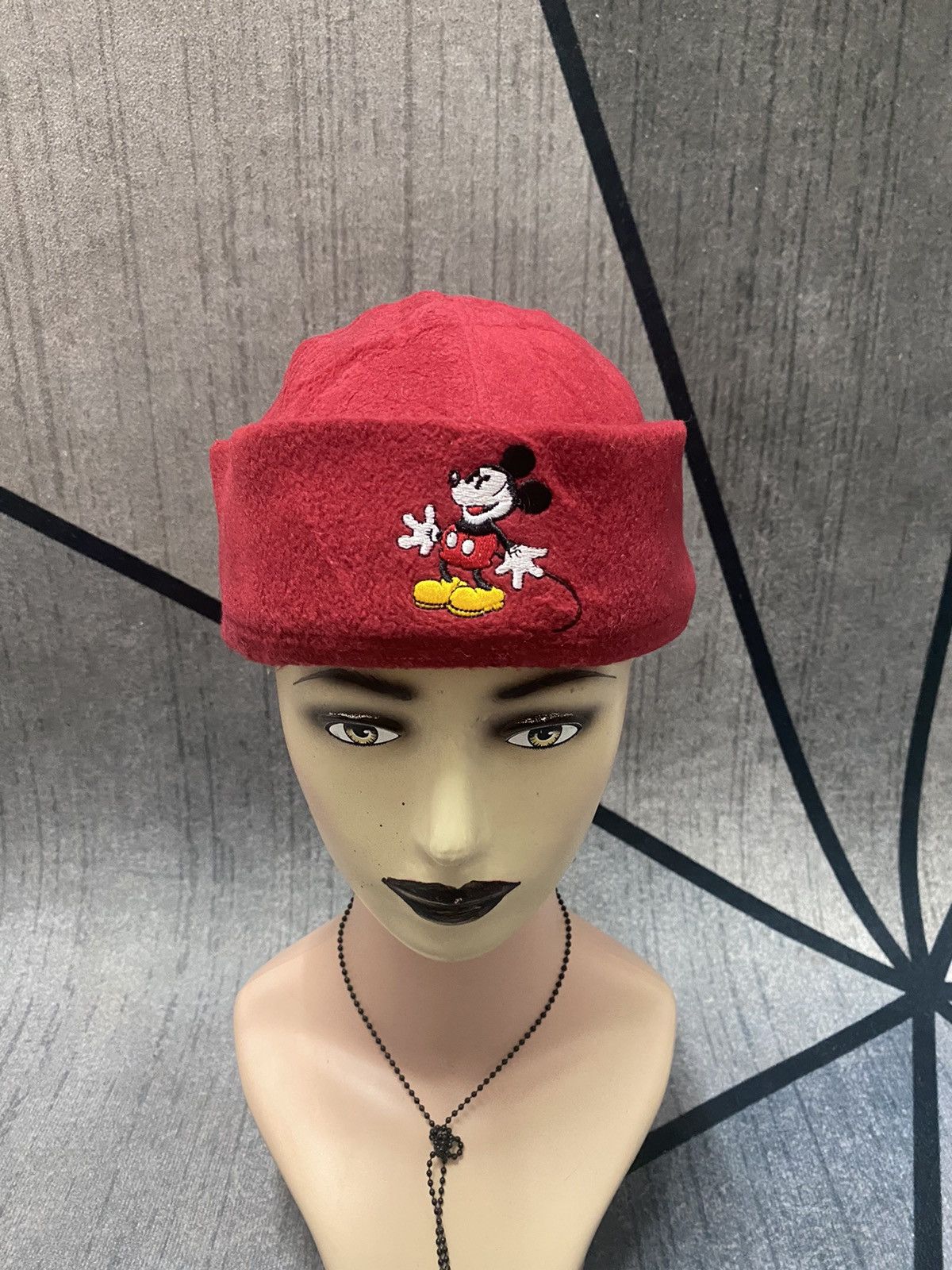 Mickey Mouse Disneyland Embroidered Beanie Short Hat