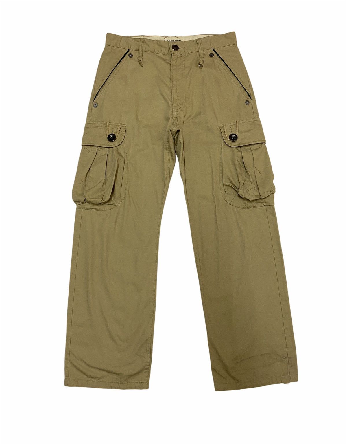 Japanese Brand × PPFM Japanese PPFM Multipocket Tactical Utility Cargo Pants Size US 30 / EU 46 - 1 Thumbnail