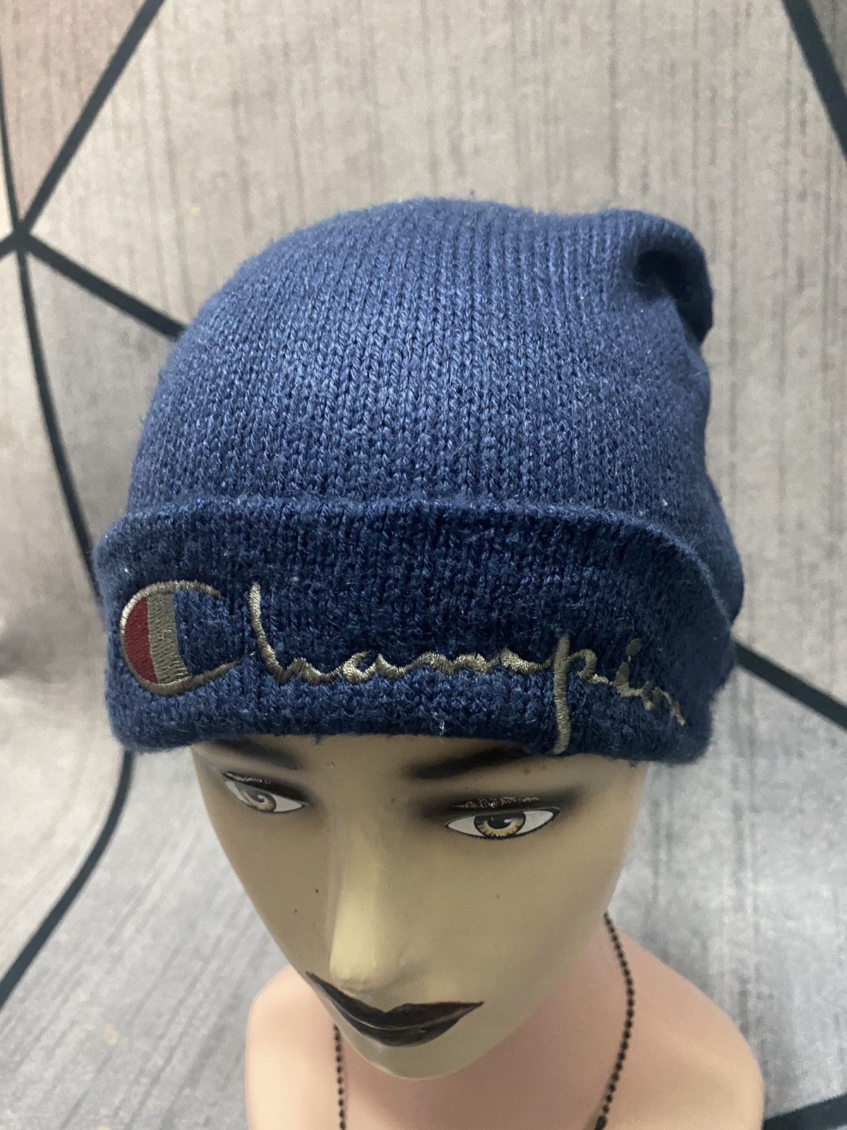 Champion Champion Embroidered Logo Beanie Hat Size ONE SIZE - 2 Thumbnail
