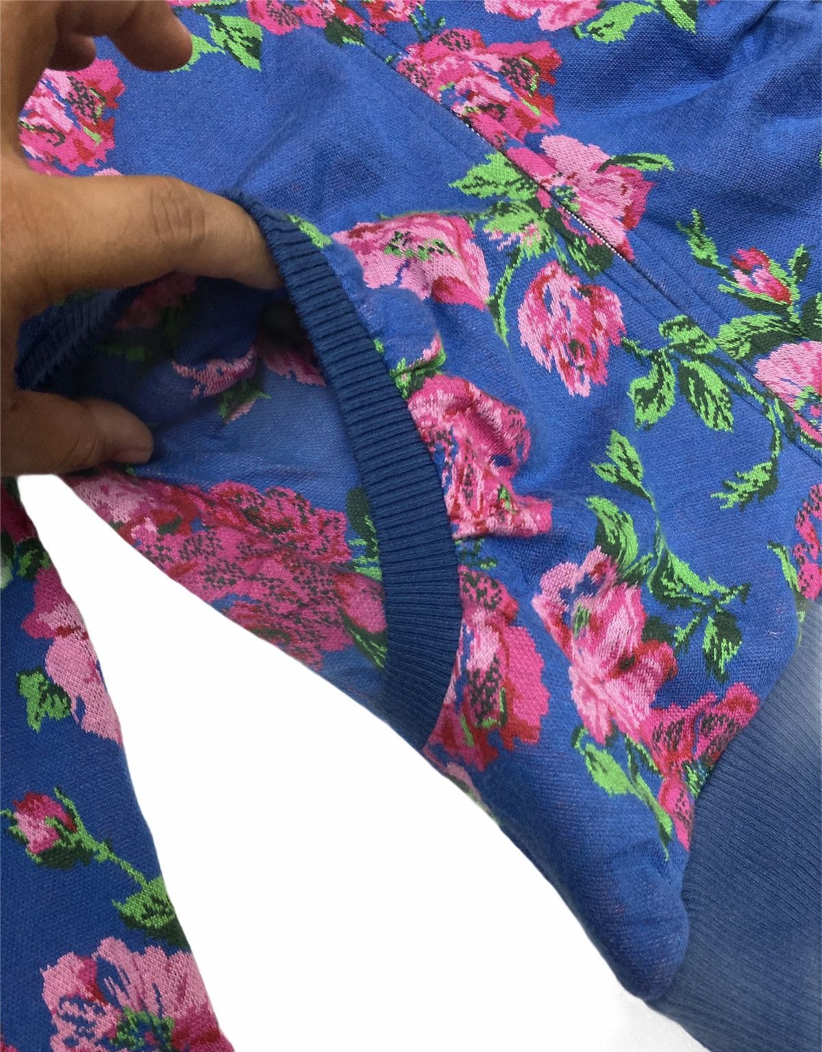 Issey Miyake × Japanese Brand Issey Miyake Sunao Kuwahara Over Printed Flower Hoodies Size US S / EU 44-46 / 1 - 7 Thumbnail