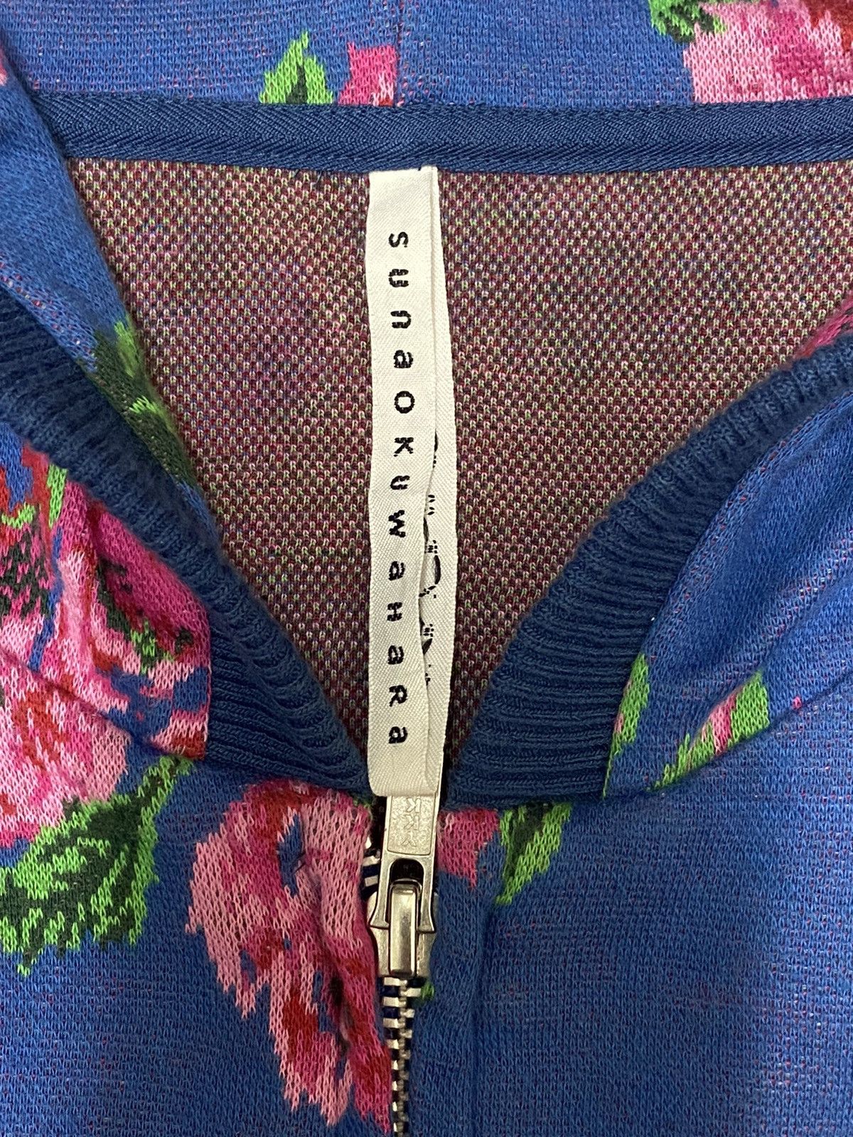 Issey Miyake × Japanese Brand Issey Miyake Sunao Kuwahara Over Printed Flower Hoodies Size US S / EU 44-46 / 1 - 8 Thumbnail