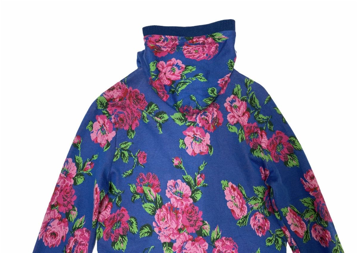 Issey Miyake × Japanese Brand Issey Miyake Sunao Kuwahara Over Printed Flower Hoodies Size US S / EU 44-46 / 1 - 6 Thumbnail