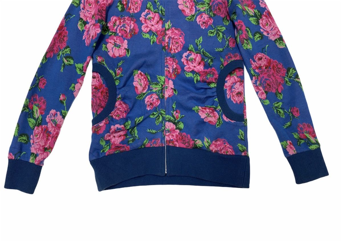 Issey Miyake × Japanese Brand Issey Miyake Sunao Kuwahara Over Printed Flower Hoodies Size US S / EU 44-46 / 1 - 5 Thumbnail