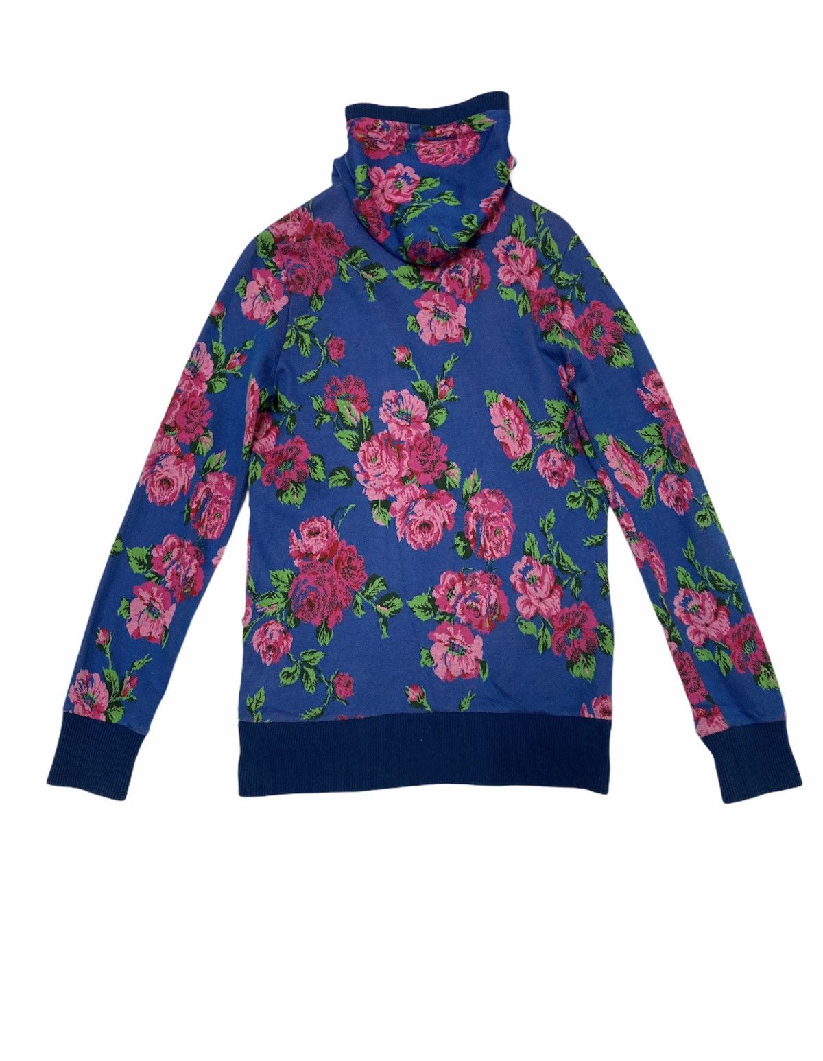 Issey Miyake × Japanese Brand Issey Miyake Sunao Kuwahara Over Printed Flower Hoodies Size US S / EU 44-46 / 1 - 2 Thumbnail