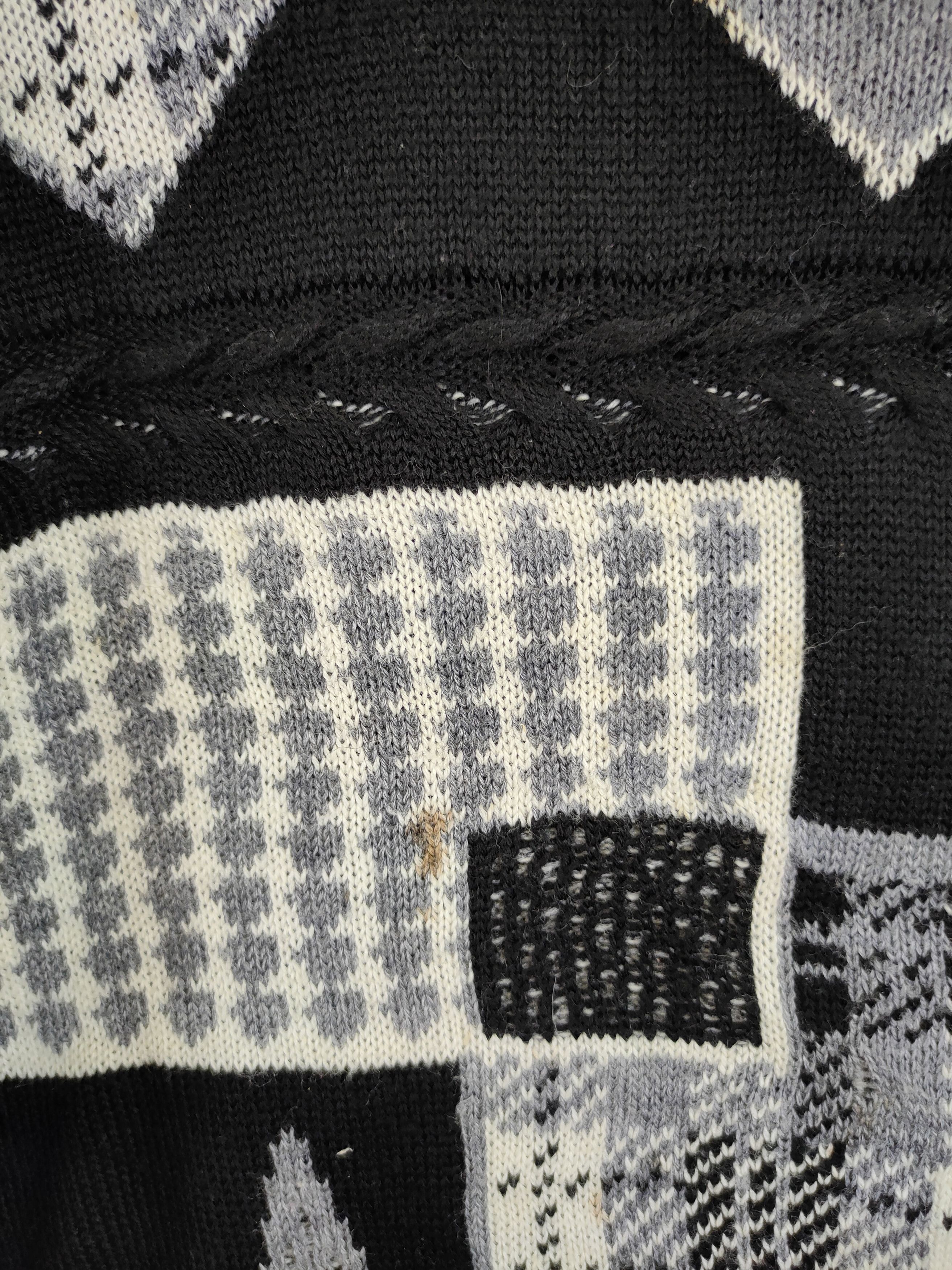 Japanese Brand D Cross Keys art streetwear knitwear sweatshirt #46-950 Size US M / EU 48-50 / 2 - 4 Thumbnail
