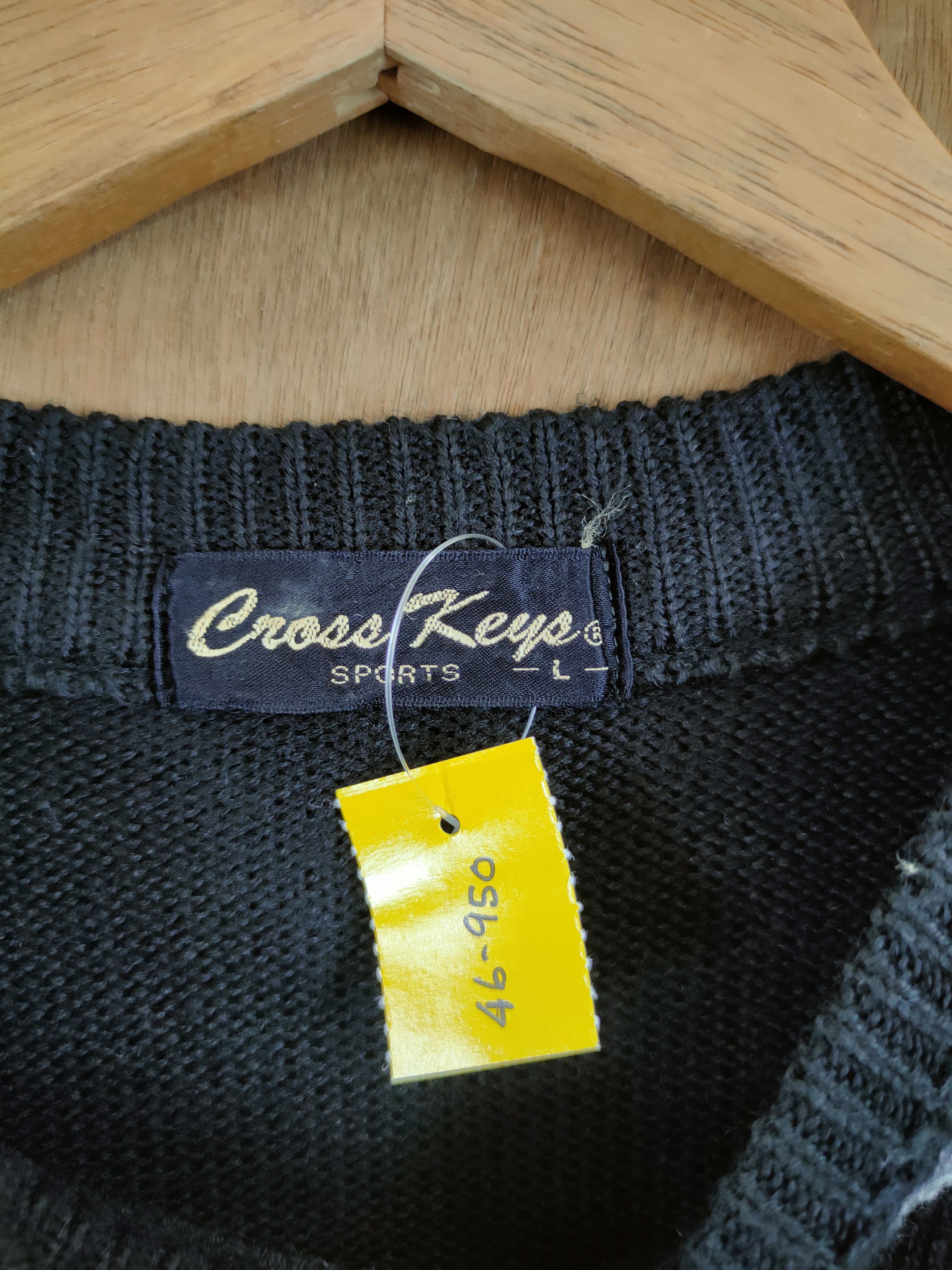 Japanese Brand D Cross Keys art streetwear knitwear sweatshirt #46-950 Size US M / EU 48-50 / 2 - 5 Thumbnail