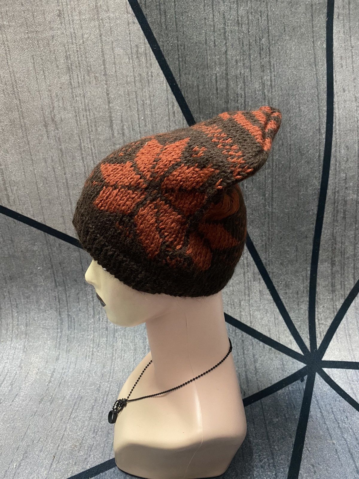 Japanese Brand Japanese Brand Native Design Beanie Hat Size ONE SIZE - 3 Thumbnail