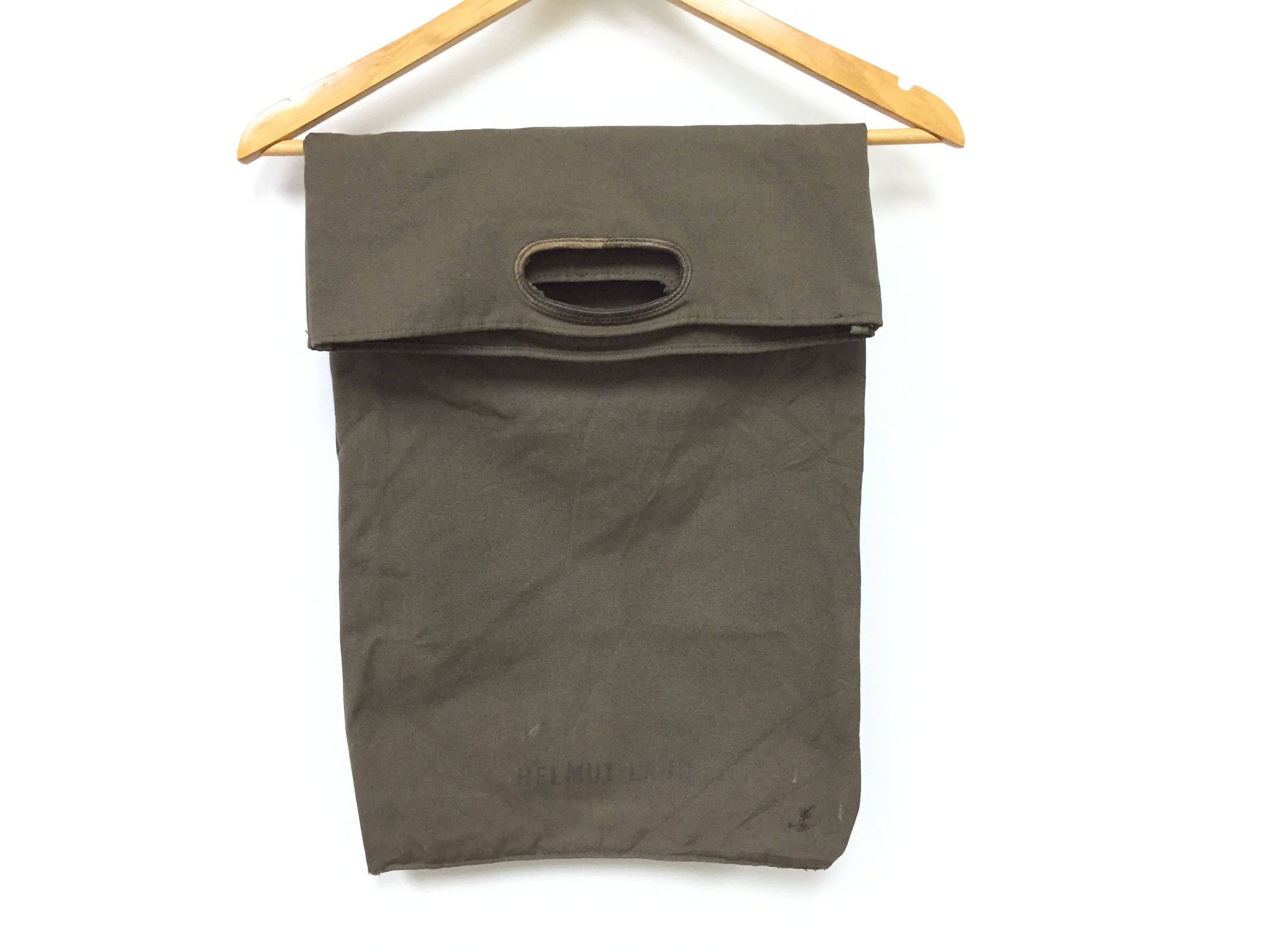 Helmut Lang AW99 HELMUT LANG canvas military long tote bag Size ONE SIZE - 2 Thumbnail