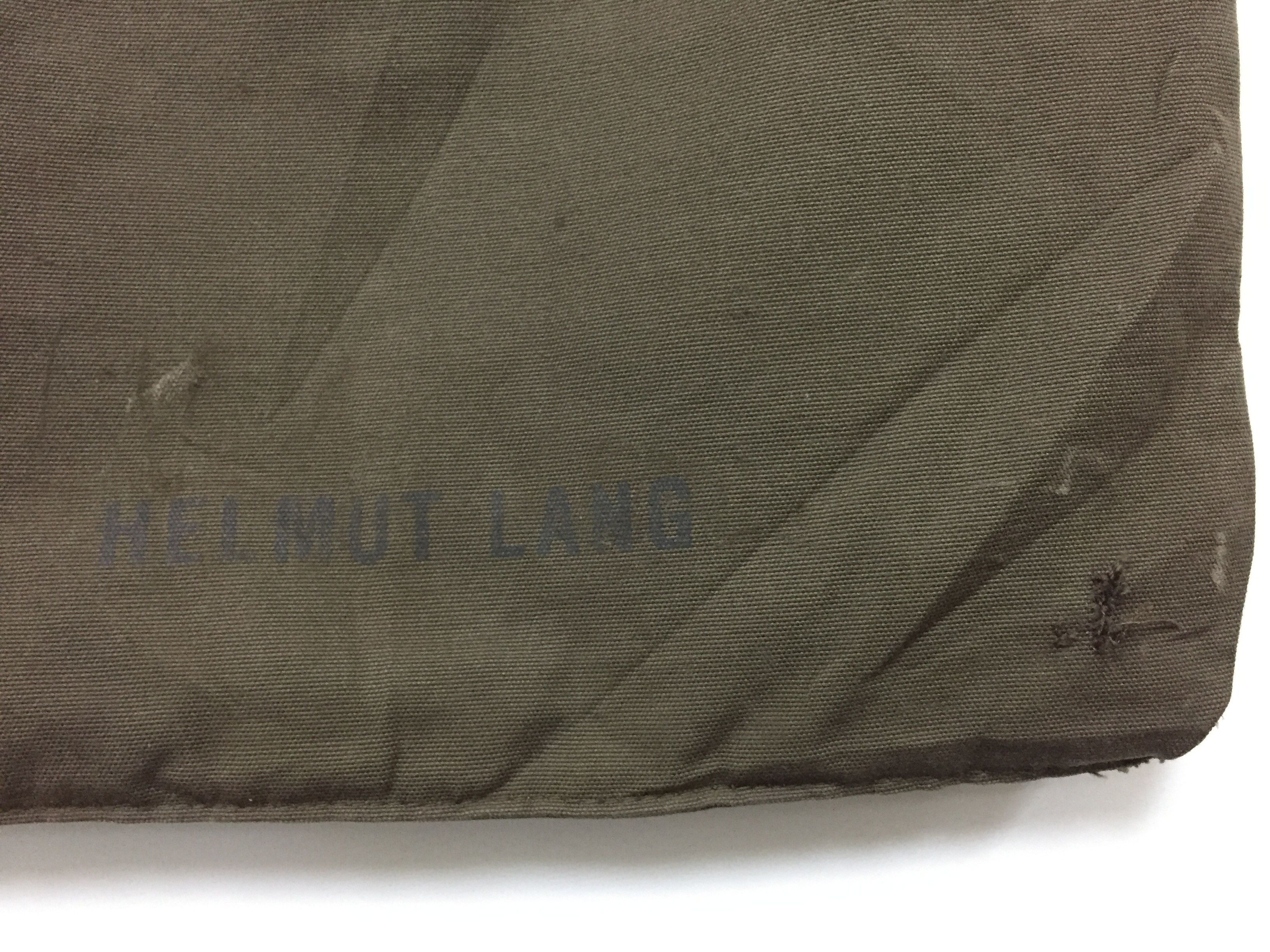 Helmut Lang AW99 HELMUT LANG canvas military long tote bag Size ONE SIZE - 6 Thumbnail