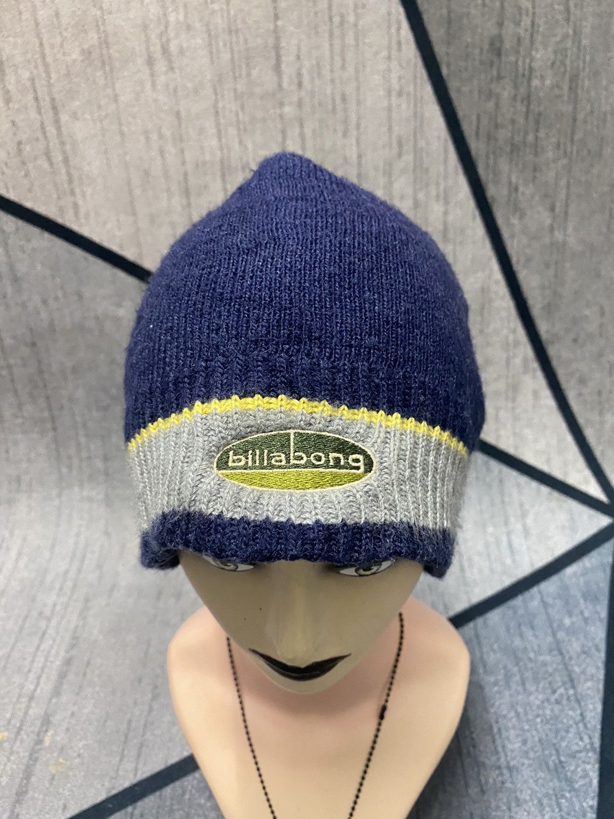 Billabong × Japanese Brand Billabong Beanie Embroidered Logo Hat Size ONE SIZE - 2 Thumbnail