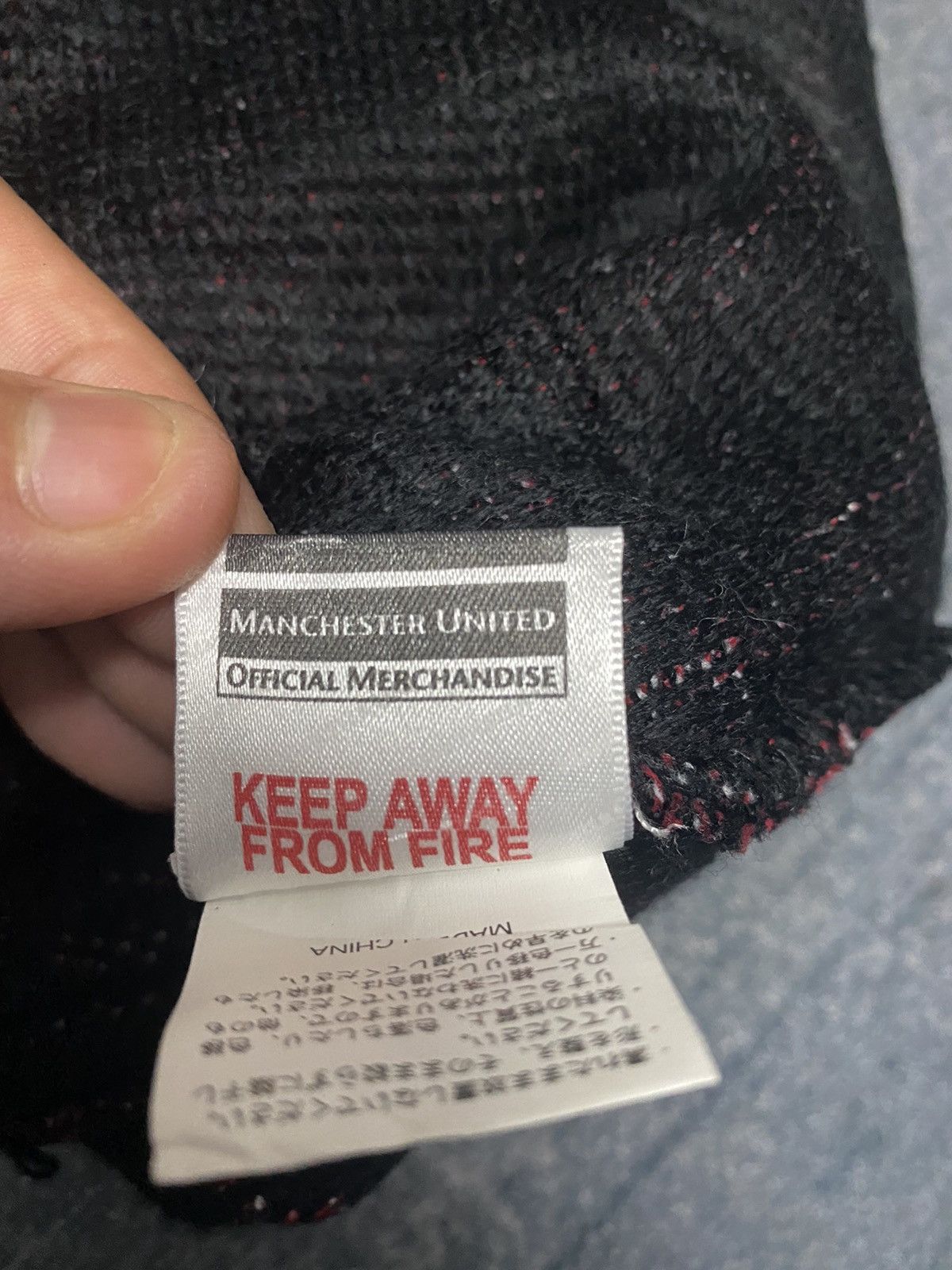 Winners Circle Manchester United Embroidered Logo Beanie Hat Size ONE SIZE - 7 Thumbnail