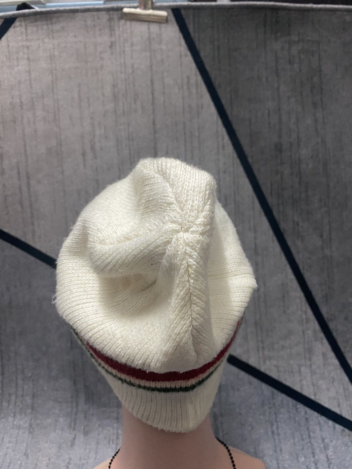 Quicksilver Quicksilver Stripes Embroidered Logo Beanie Hat Size ONE SIZE - 4 Thumbnail