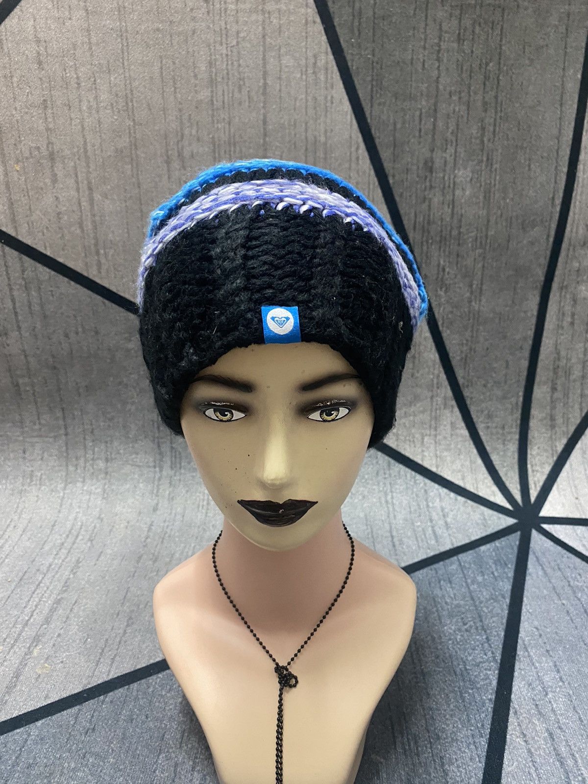 Other ROXY Stripes Knitted Head Beanie Hat Size ONE SIZE - 2 Thumbnail