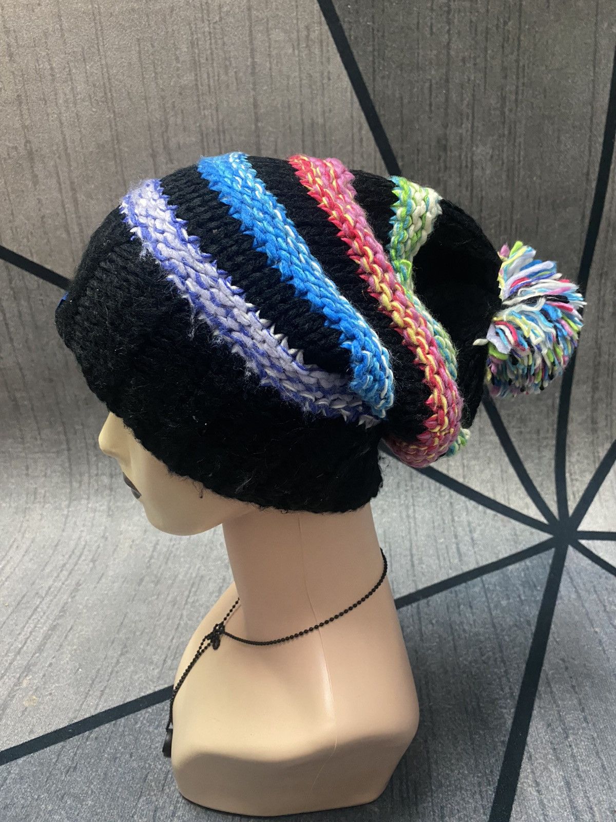 Other ROXY Stripes Knitted Head Beanie Hat Size ONE SIZE - 3 Thumbnail
