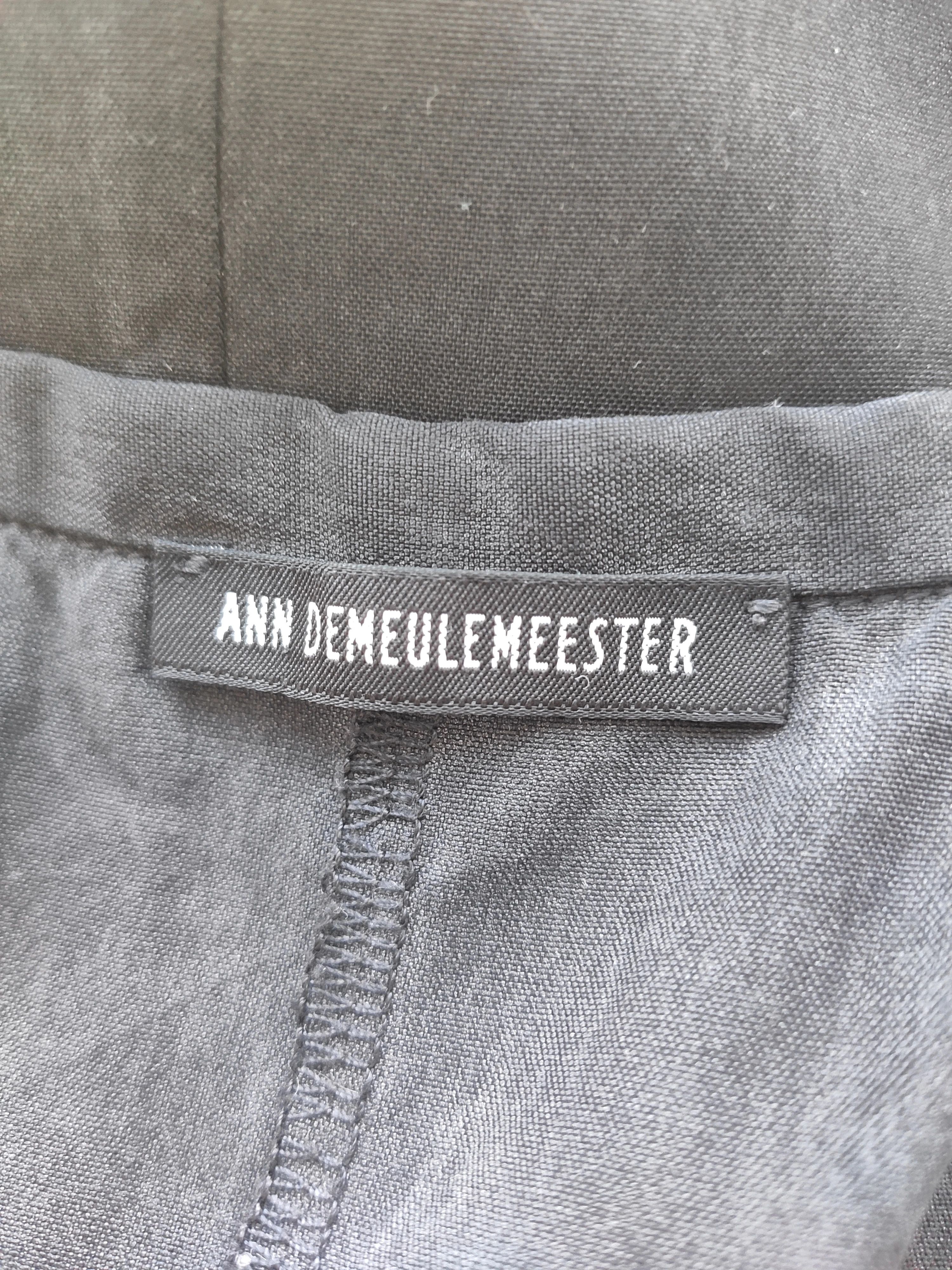 Ann Demeulemeester RARE! Dyed silk top.Like Rick Owens or Uma Wang Size S / US 4 / IT 40 - 4 Thumbnail
