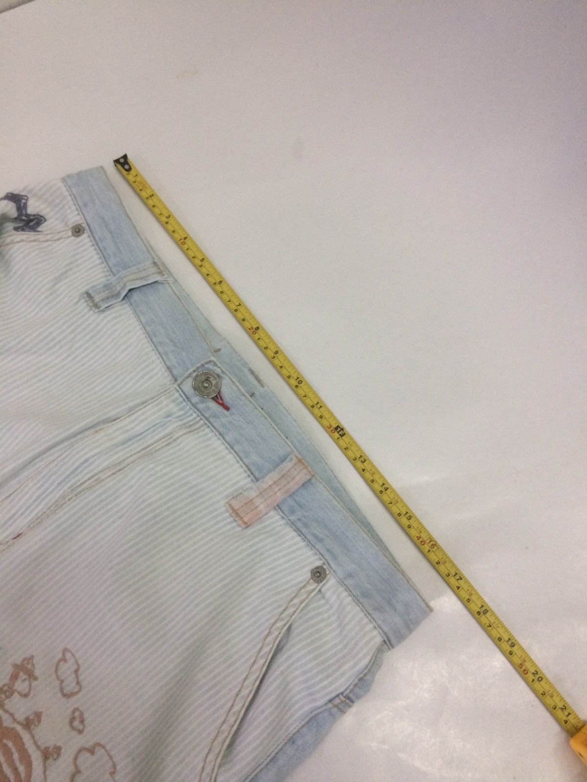 Peanuts × Vintage Vintage 90’s Peanuts by Snoopy art patchwork design pant Size US 31 - 10 Thumbnail