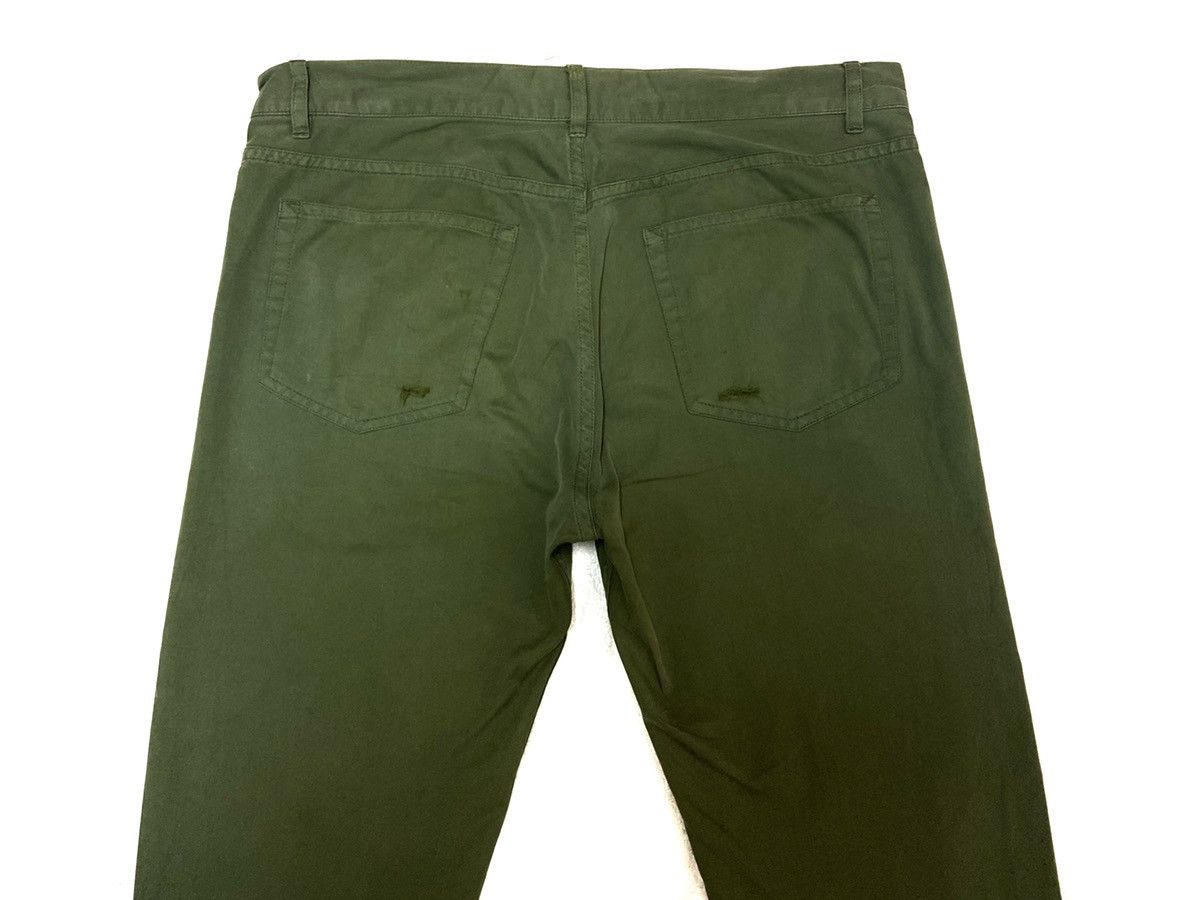 A.P.C. × Japanese Brand Vintage 90's A.P.C. Rue Madame Paris Green Casual Pants Size US 32 / EU 48 - 4 Thumbnail