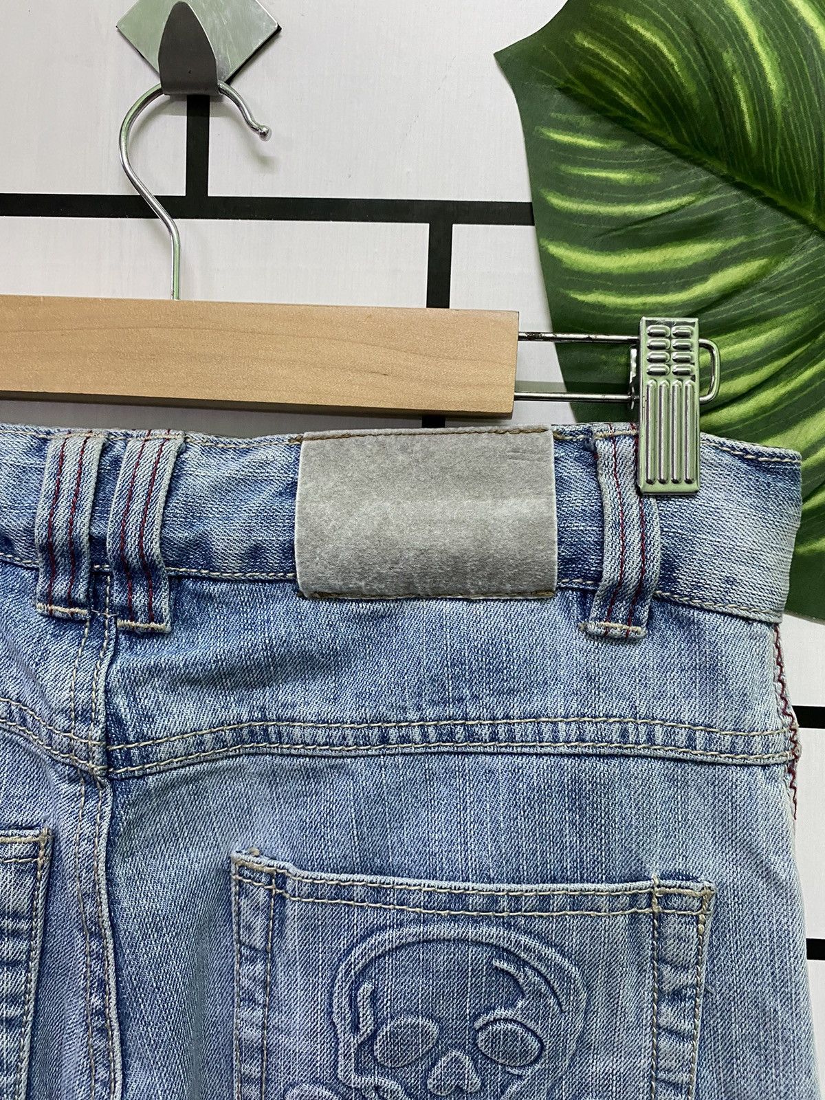Designer × Japanese Brand × Vintage Japanese Ba-Tsu Studio Rock Star Bush Pant Carpenter Denim Size US 28 / EU 44 - 11 Thumbnail