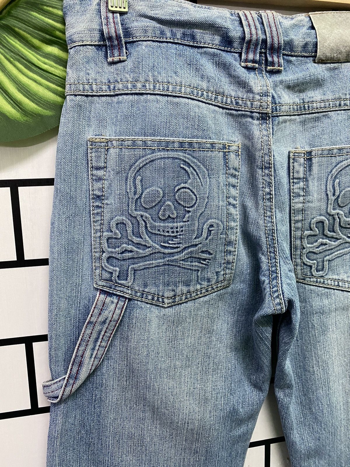 Designer × Japanese Brand × Vintage Japanese Ba-Tsu Studio Rock Star Bush Pant Carpenter Denim Size US 28 / EU 44 - 13 Thumbnail