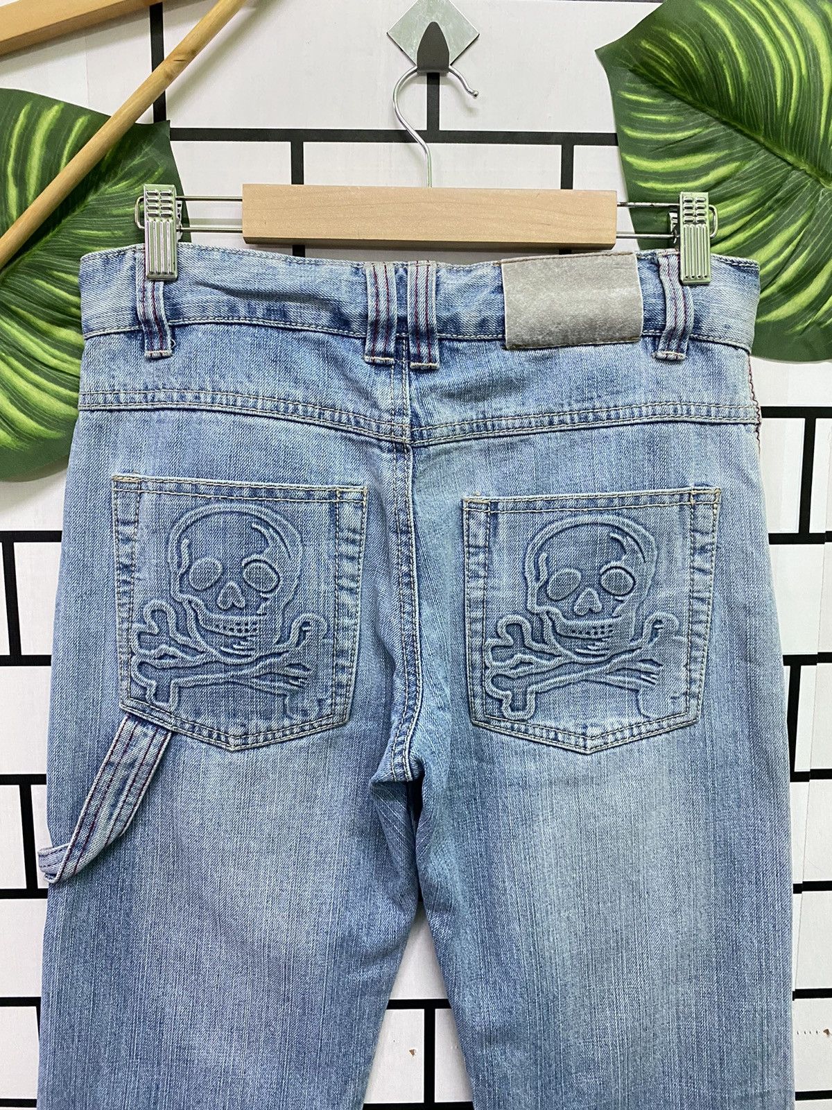 Designer × Japanese Brand × Vintage Japanese Ba-Tsu Studio Rock Star Bush Pant Carpenter Denim Size US 28 / EU 44 - 10 Thumbnail