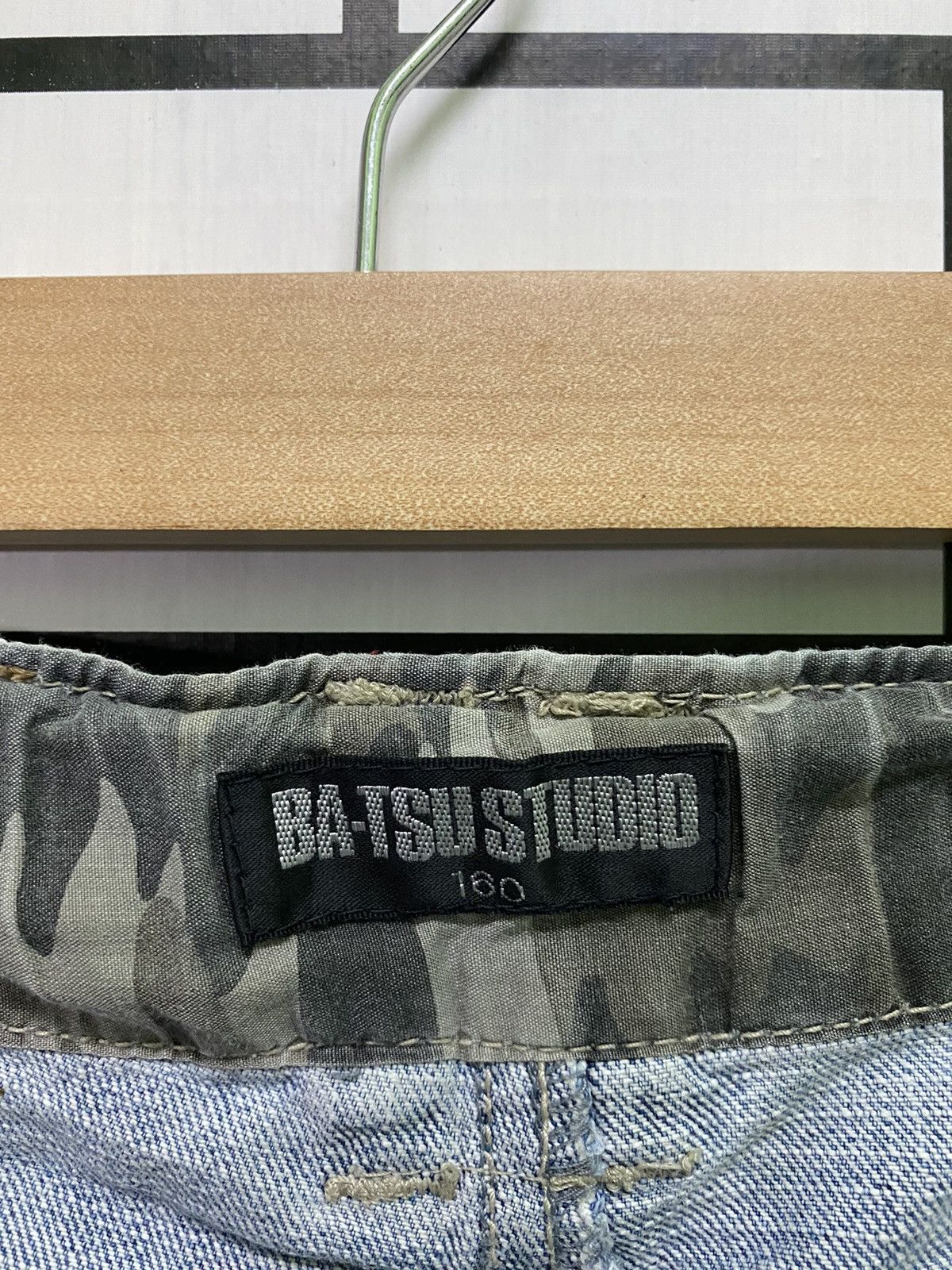 Designer × Japanese Brand × Vintage Japanese Ba-Tsu Studio Rock Star Bush Pant Carpenter Denim Size US 28 / EU 44 - 17 Thumbnail
